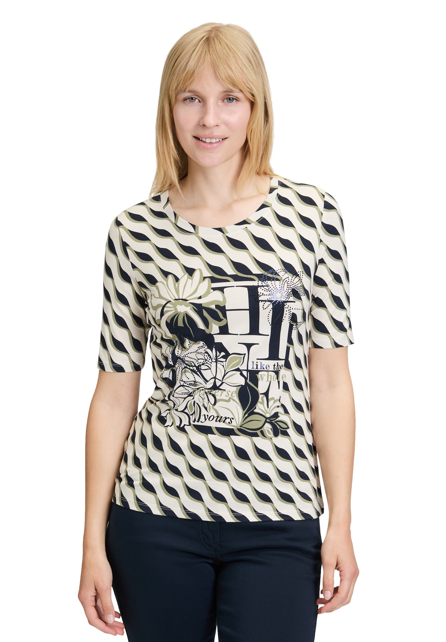 Betty Barclay Langarmshirt »Basic Shirt mit Print«