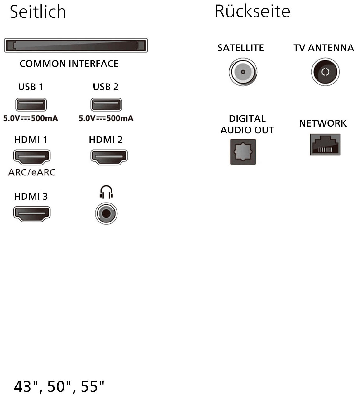 Philips LED-Fernseher »50PUS8001/12« 126 cm/50 ″ Smart-TV