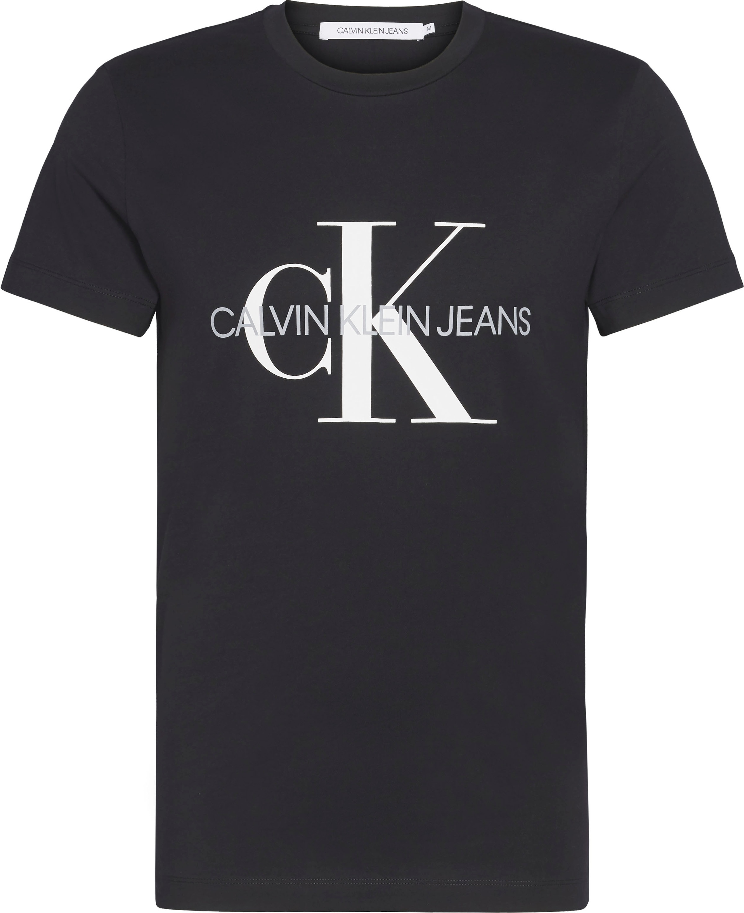 Calvin Klein Jeans T-Shirt »ICONIC MONOGRAM SLIM TEE«, mit großem CK-Print
