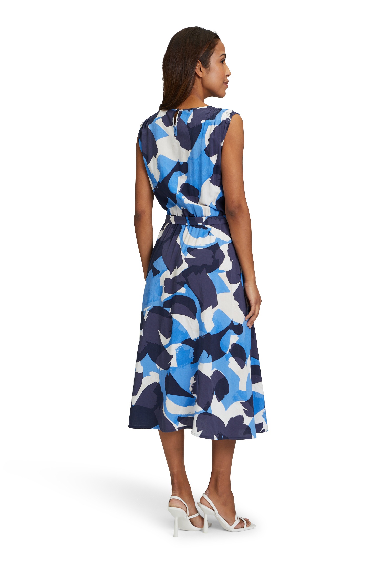 Betty&Co Sommerkleid »Sommerkleid mit Bindegürtel«