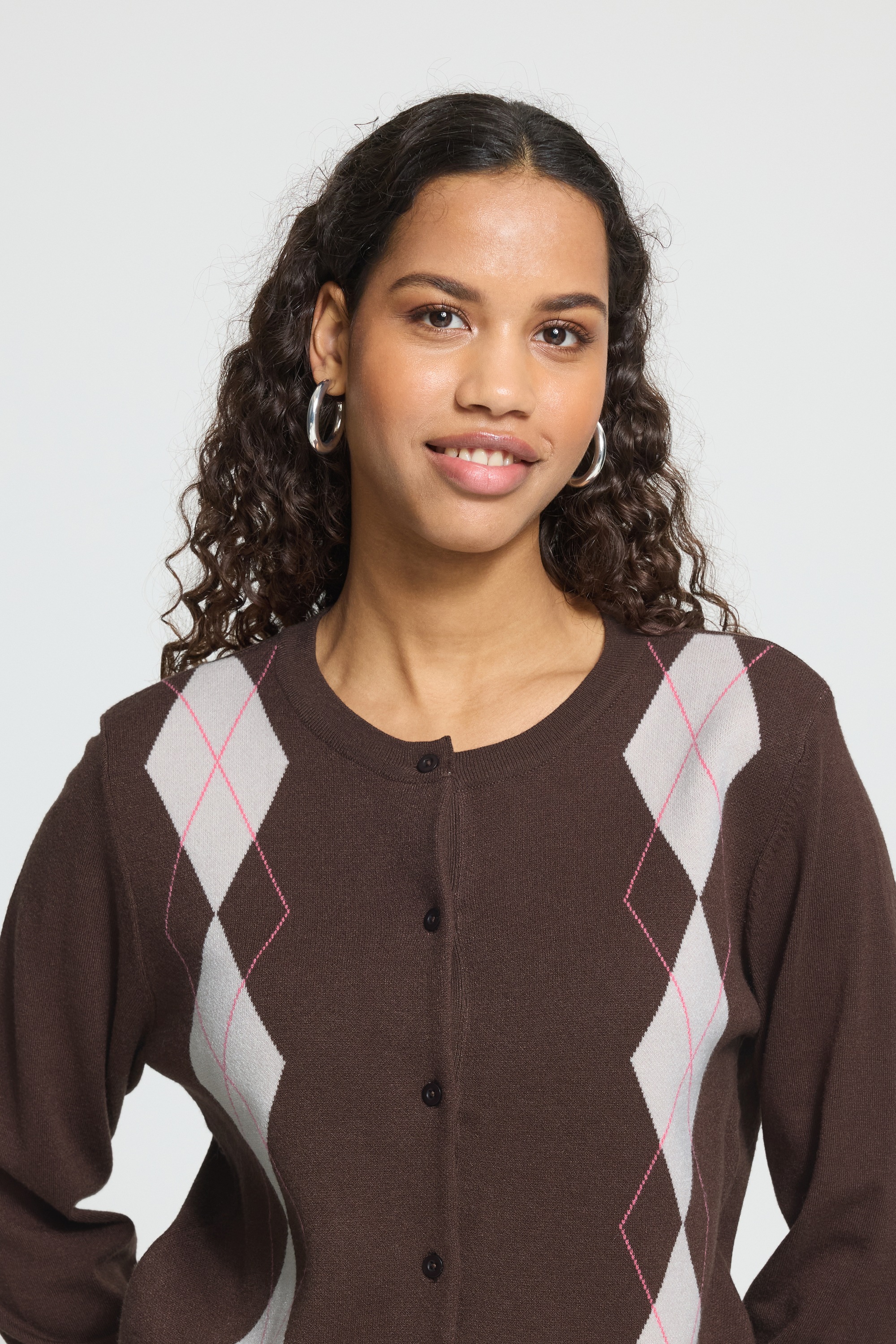 Ichi Strickjacke »Damen Langarm IHFOLEY«
