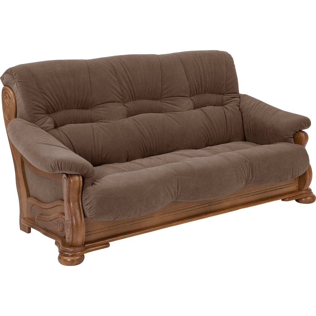 Max Winzer® 3-Sitzer »Texas«, mit dekorativem Holzgestell, Breite 202 cm