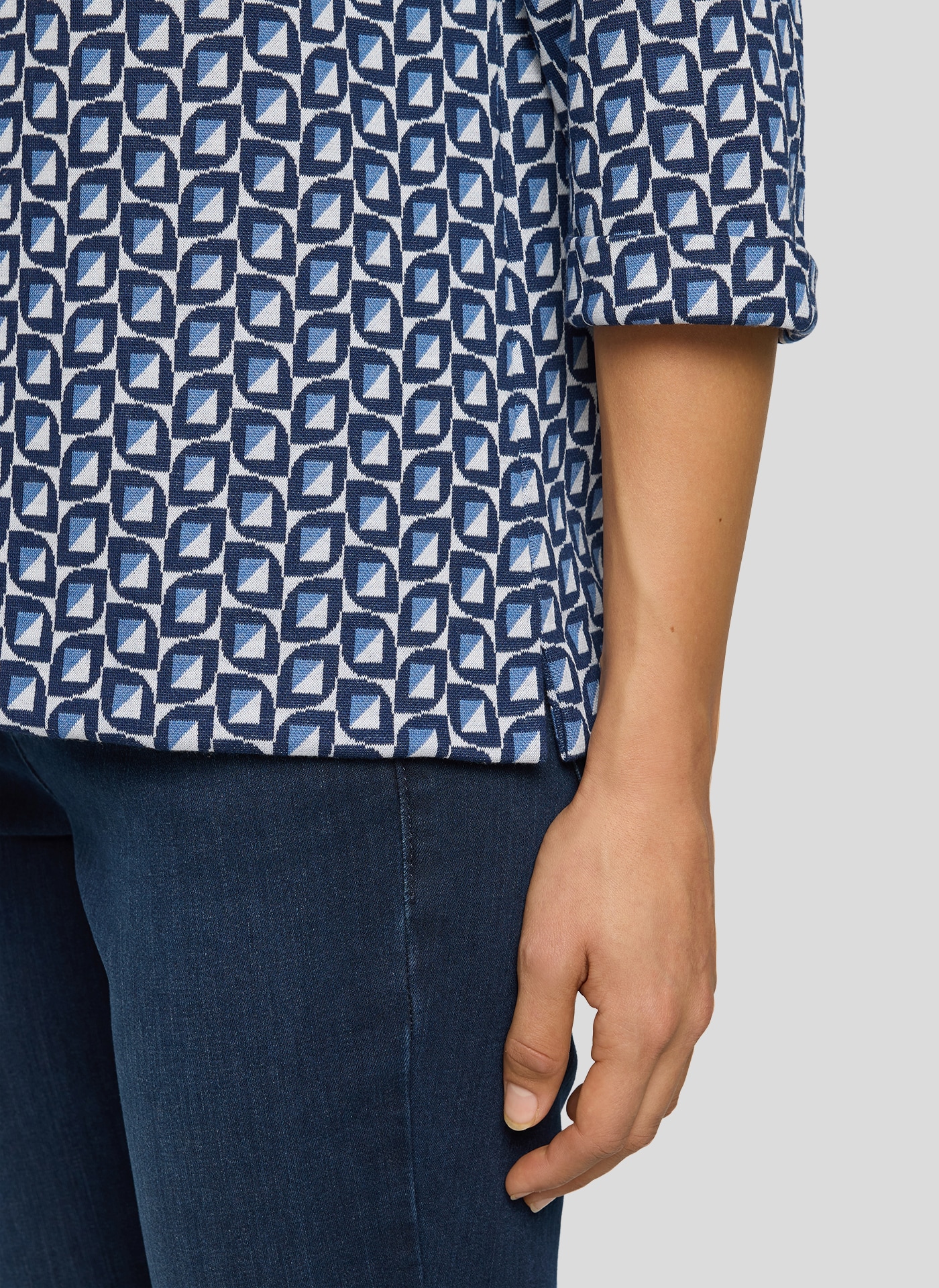 Rabe 3/4-Arm-Shirt mit All-Over Print