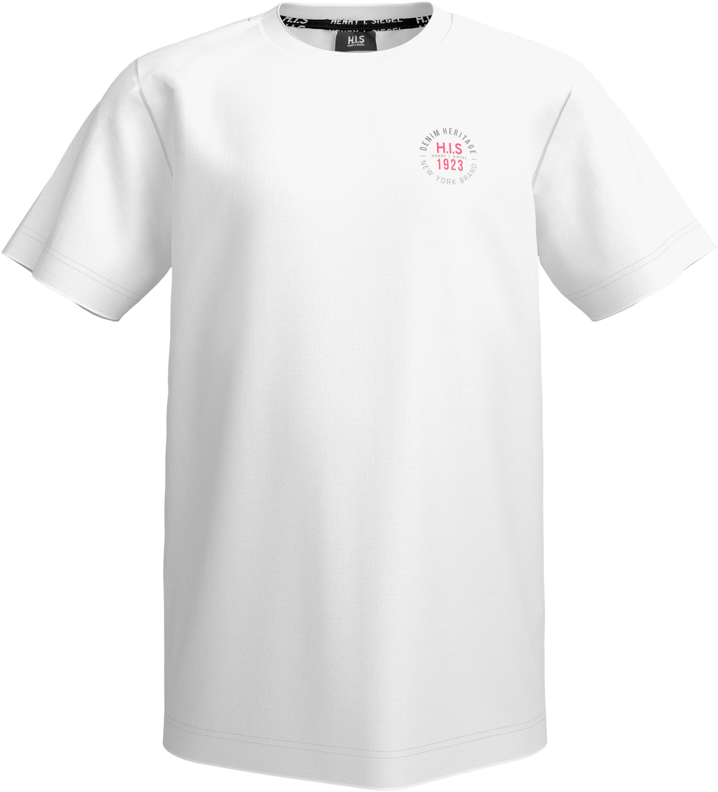 H.I.S T-Shirt »2 T-Shirts mit Logoprint« Packung, 2, 2 Stk. NEU: H.I.S für TEENS! 2er Pack T-Shirts