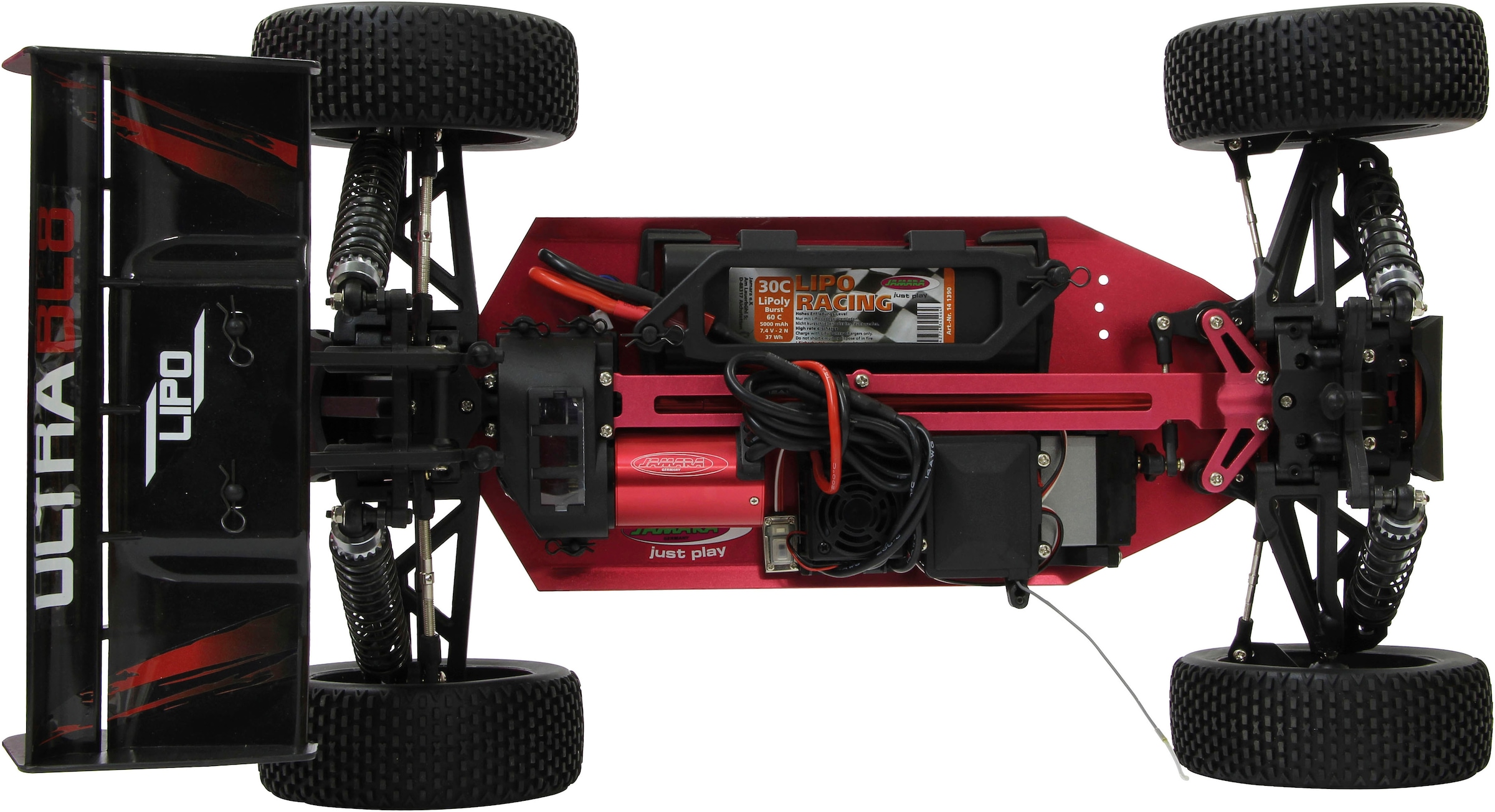 Jamara RC-Buggy »Ultra BL8 Buggy 4WD, 1:8, Lipo 2,4GHz«, mit Allradantrieb