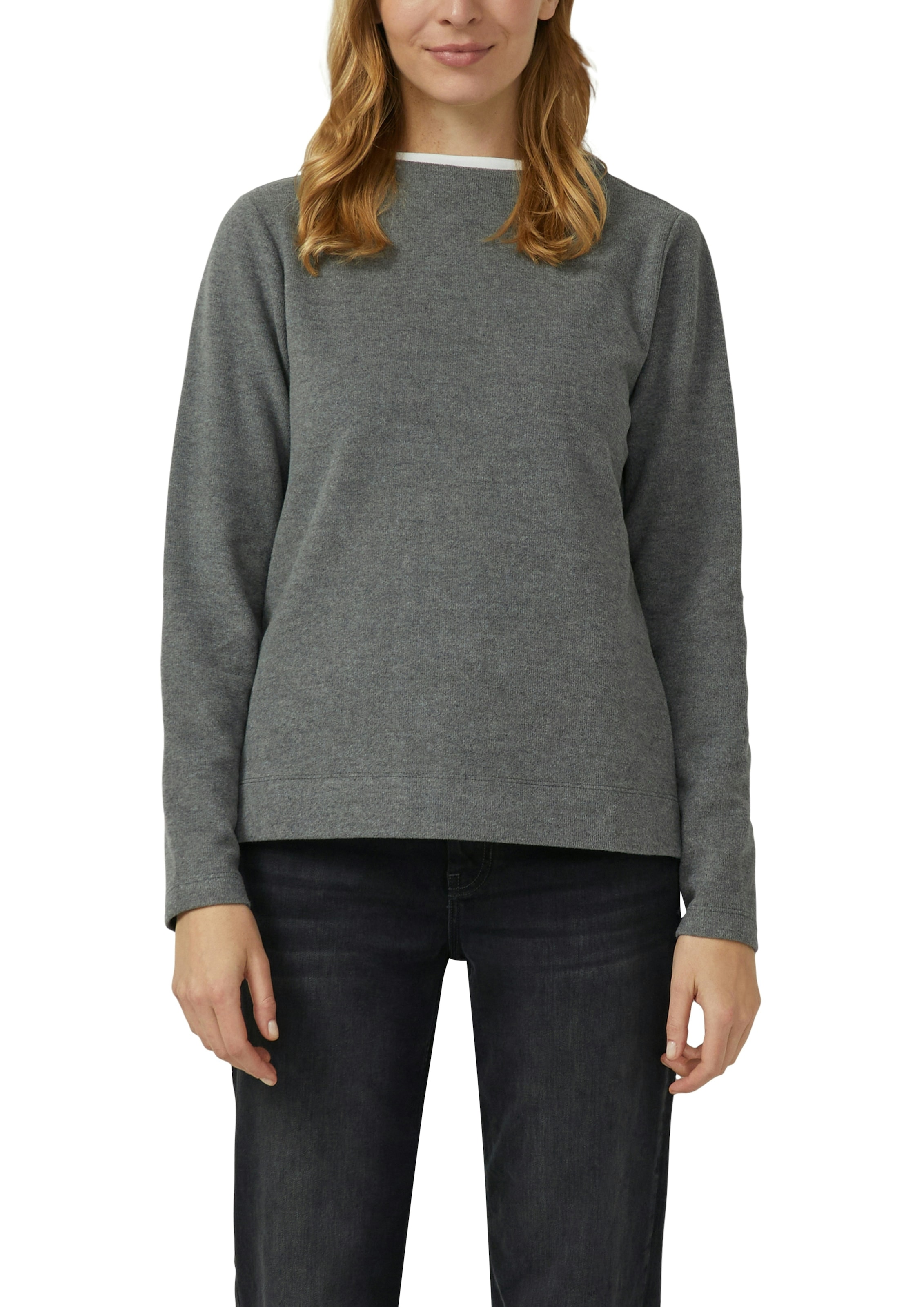 s.Oliver Sweatshirt , mit kleinem Stehkragen/Turtleneck
