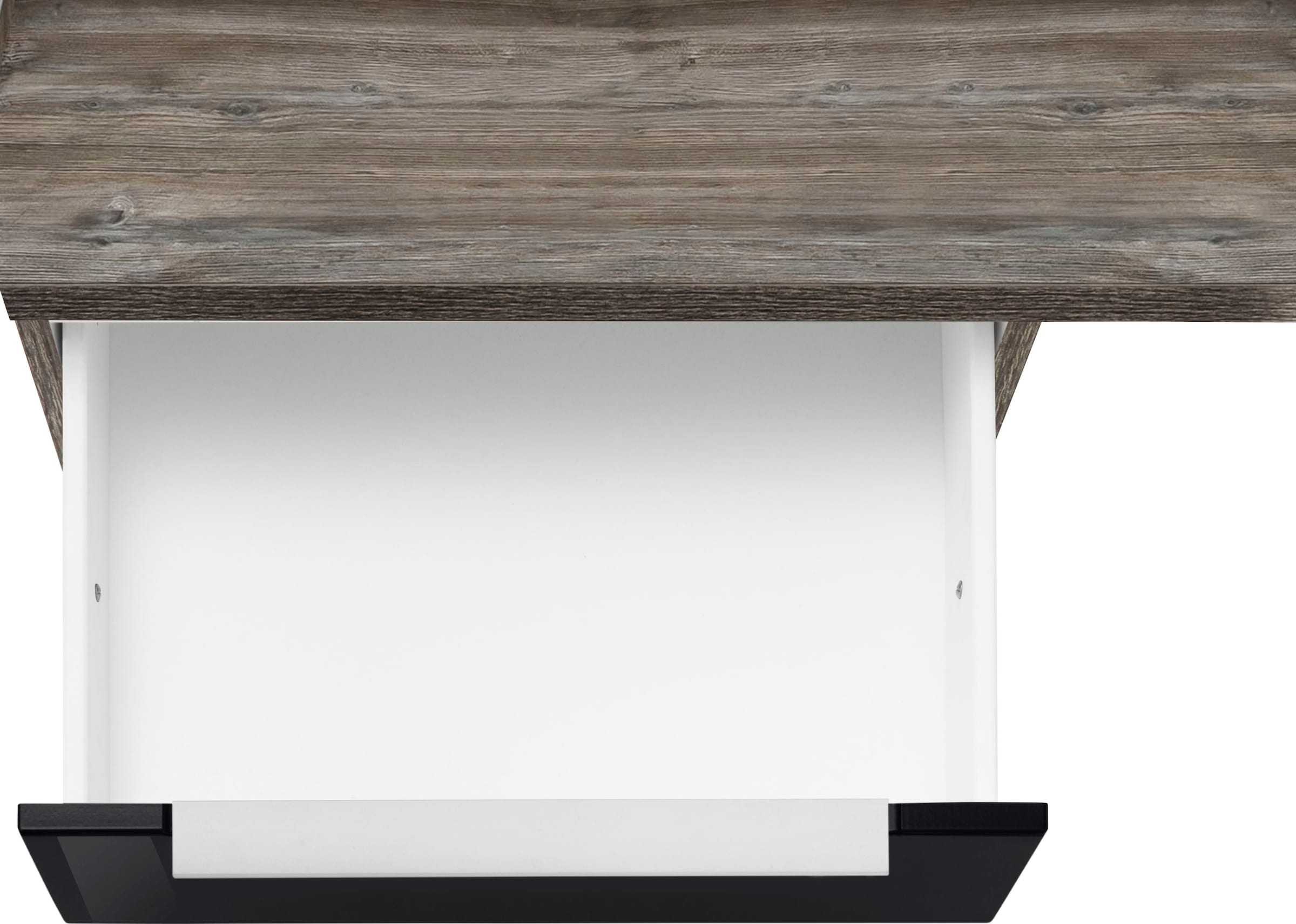 KOCHSTATION Küchenzeile »KS-Brindisi«, Breite 280 cm, wahlweise mit E-Geräten, mit MDF-Fronten und Regal