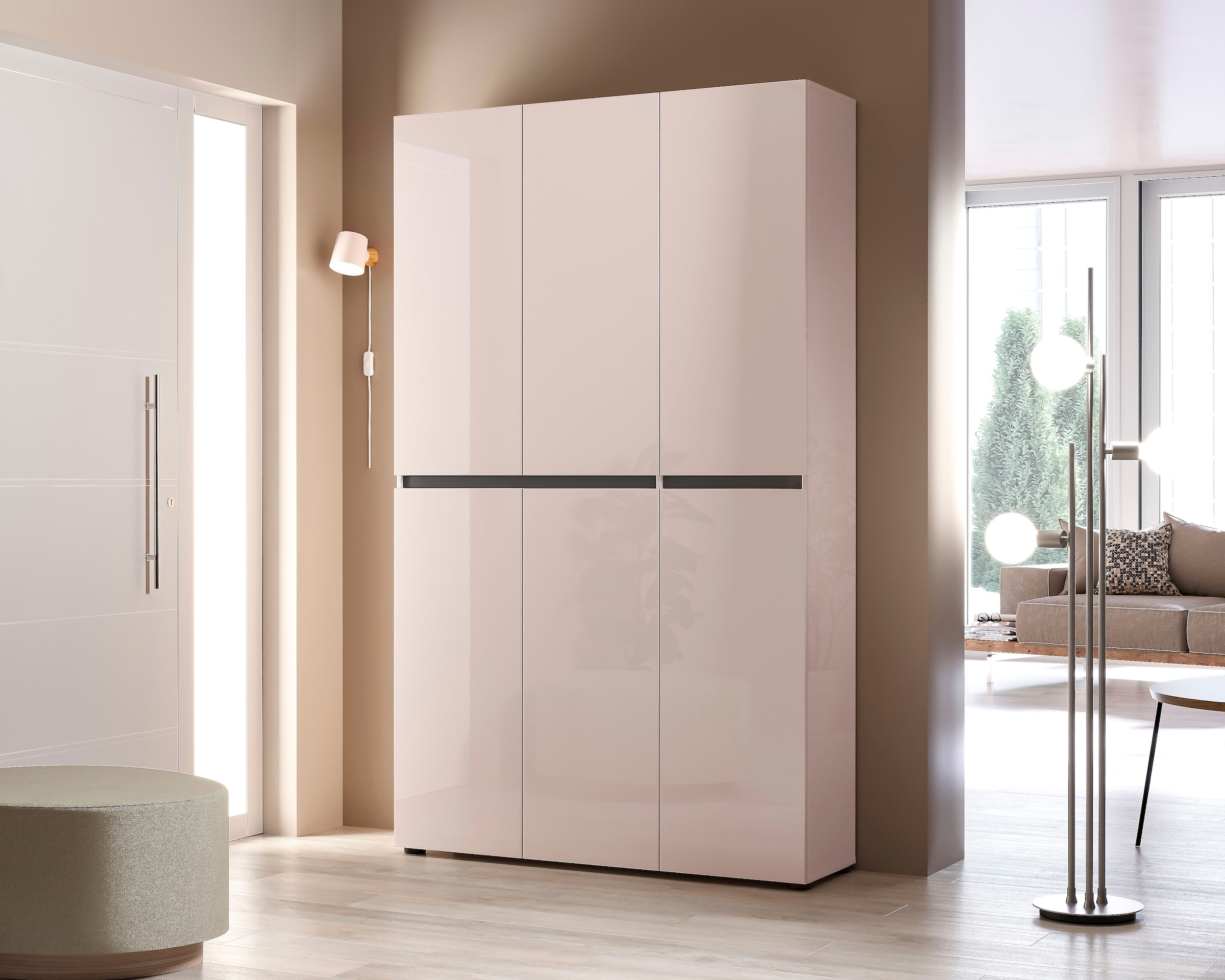 INOSIGN Schuhschrank »Mister« Breite 120 cm, Höhe 200 cm, 6 Türen