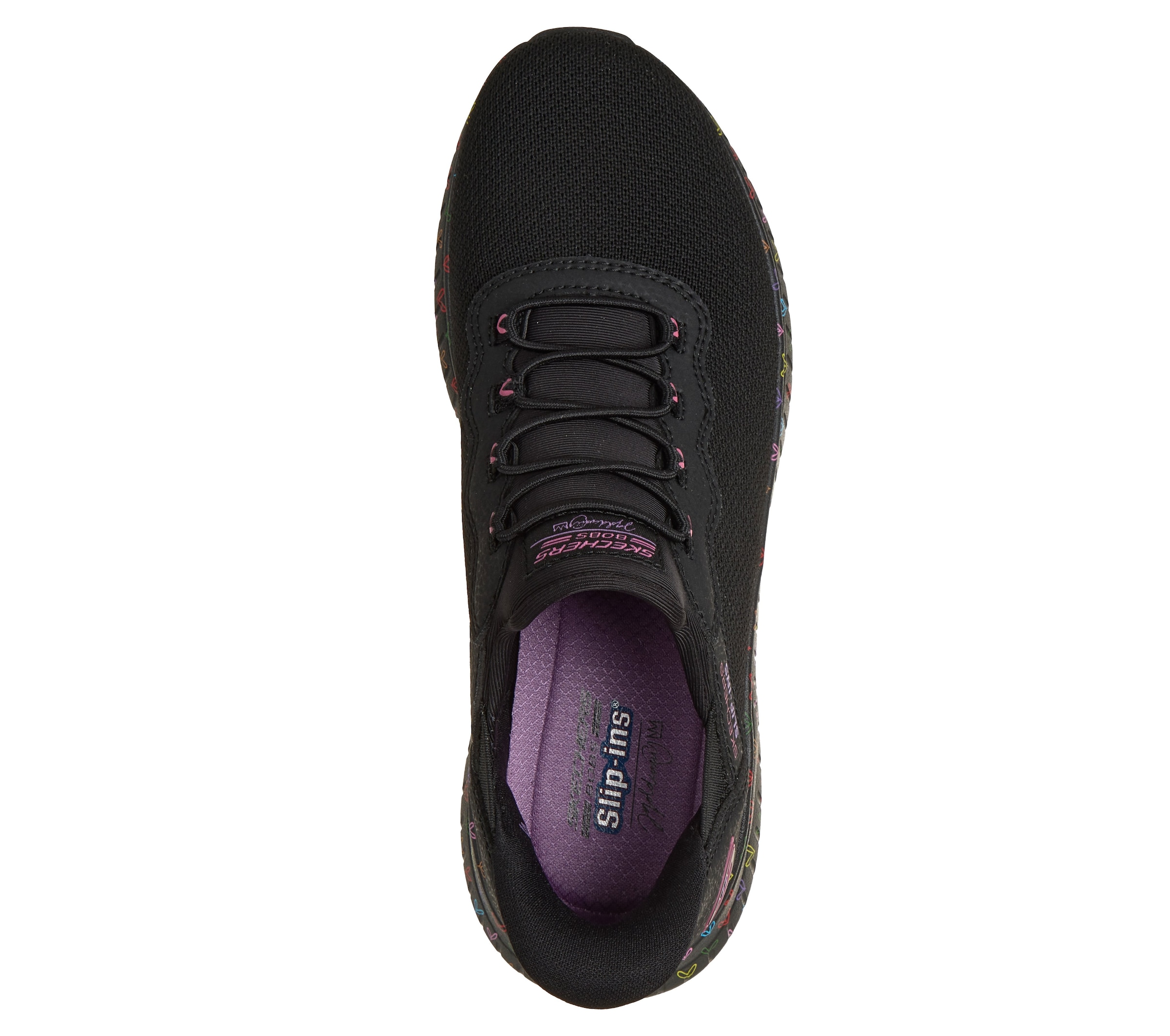 Skechers Slip-On Sneaker »BOBS SQUAD CHAOS«  Freizeitsneaker, Slipper, Schlupfschuh mit Memory Foam-Innensohle