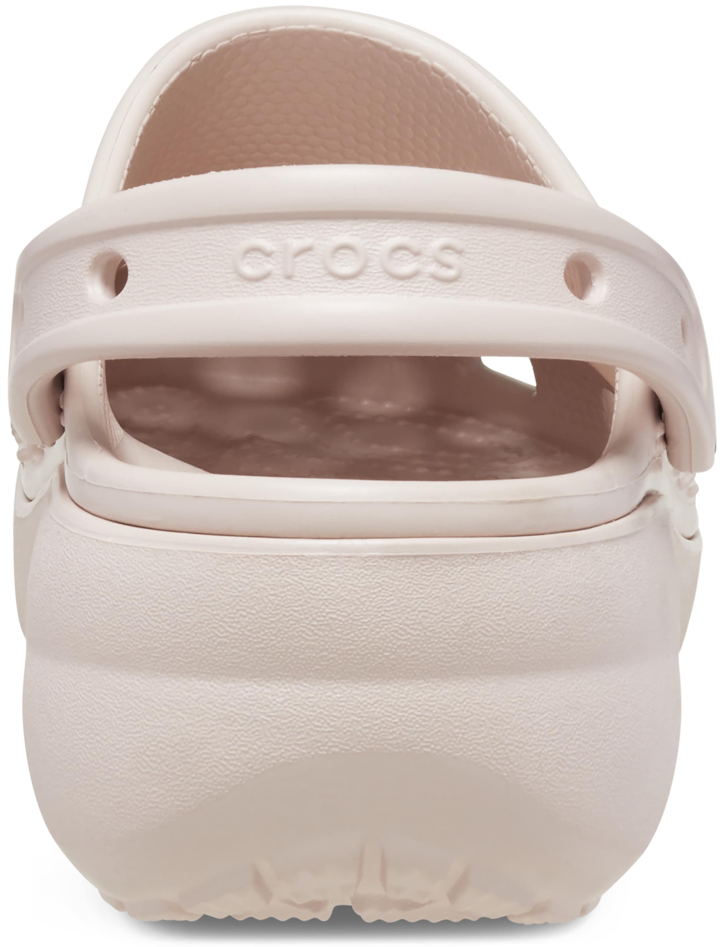 Crocs Clog »Classic Platform Clog W«, Plateau, Sommerschuh, Schlappen, Hausschuh, trendige Plateausohle