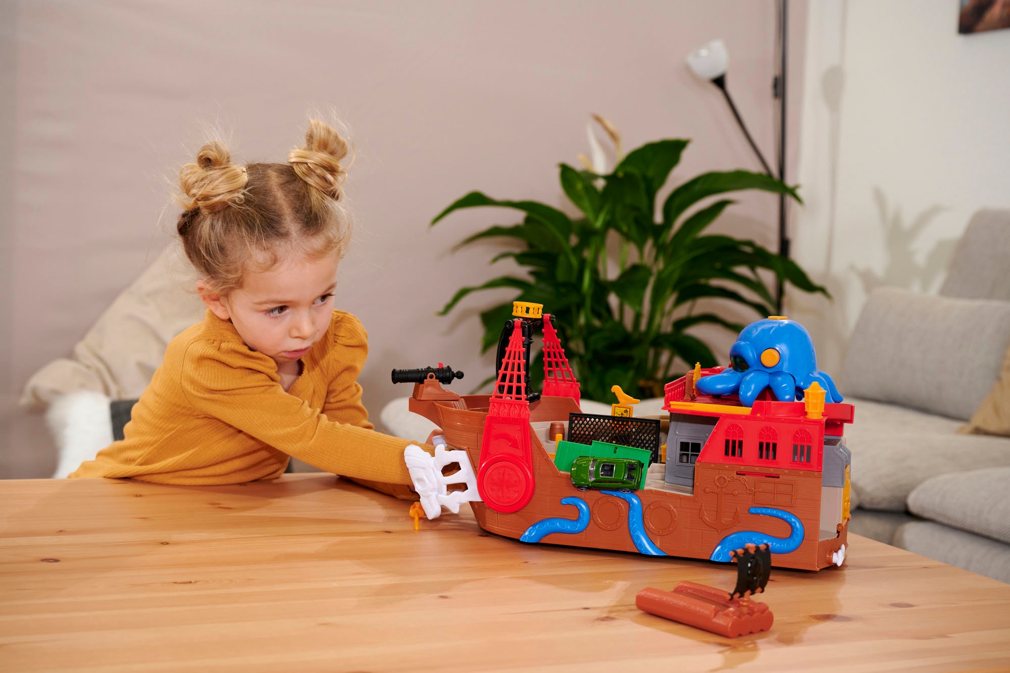 Dickie Toys Spielzeug-Boot »Piratenboot«, mit Licht und Sound