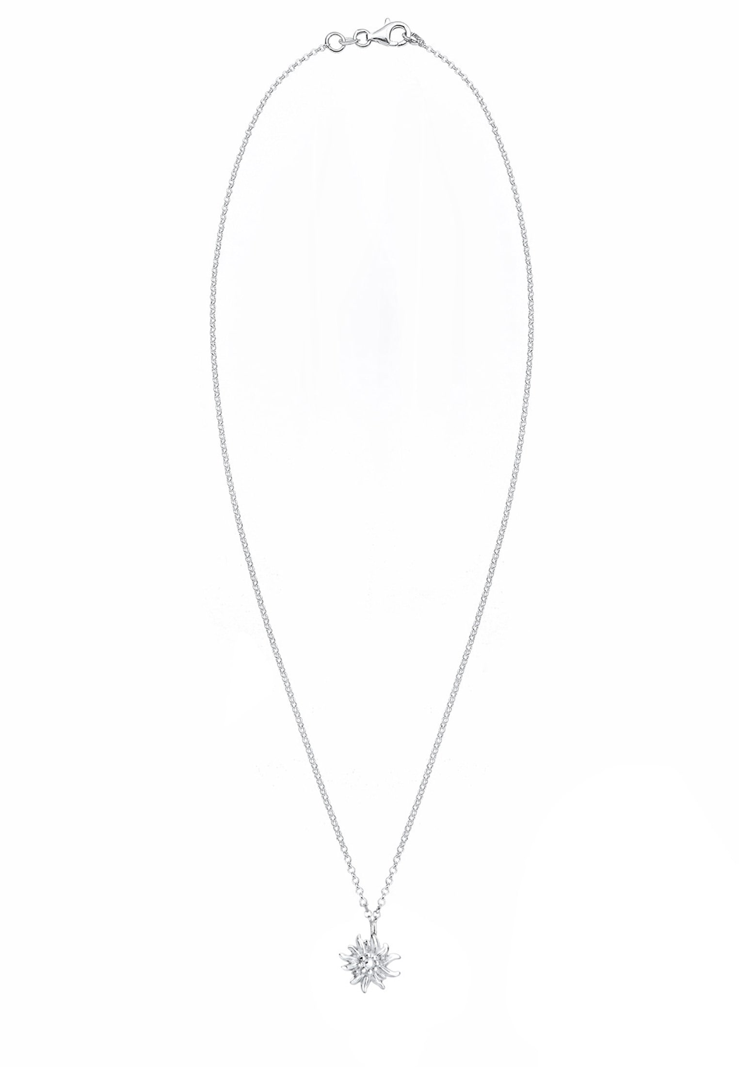 Elli Kette mit Anhänger »Halskette Edelweiss Symbol Anhänger Tracht 925 Sterling Silber«