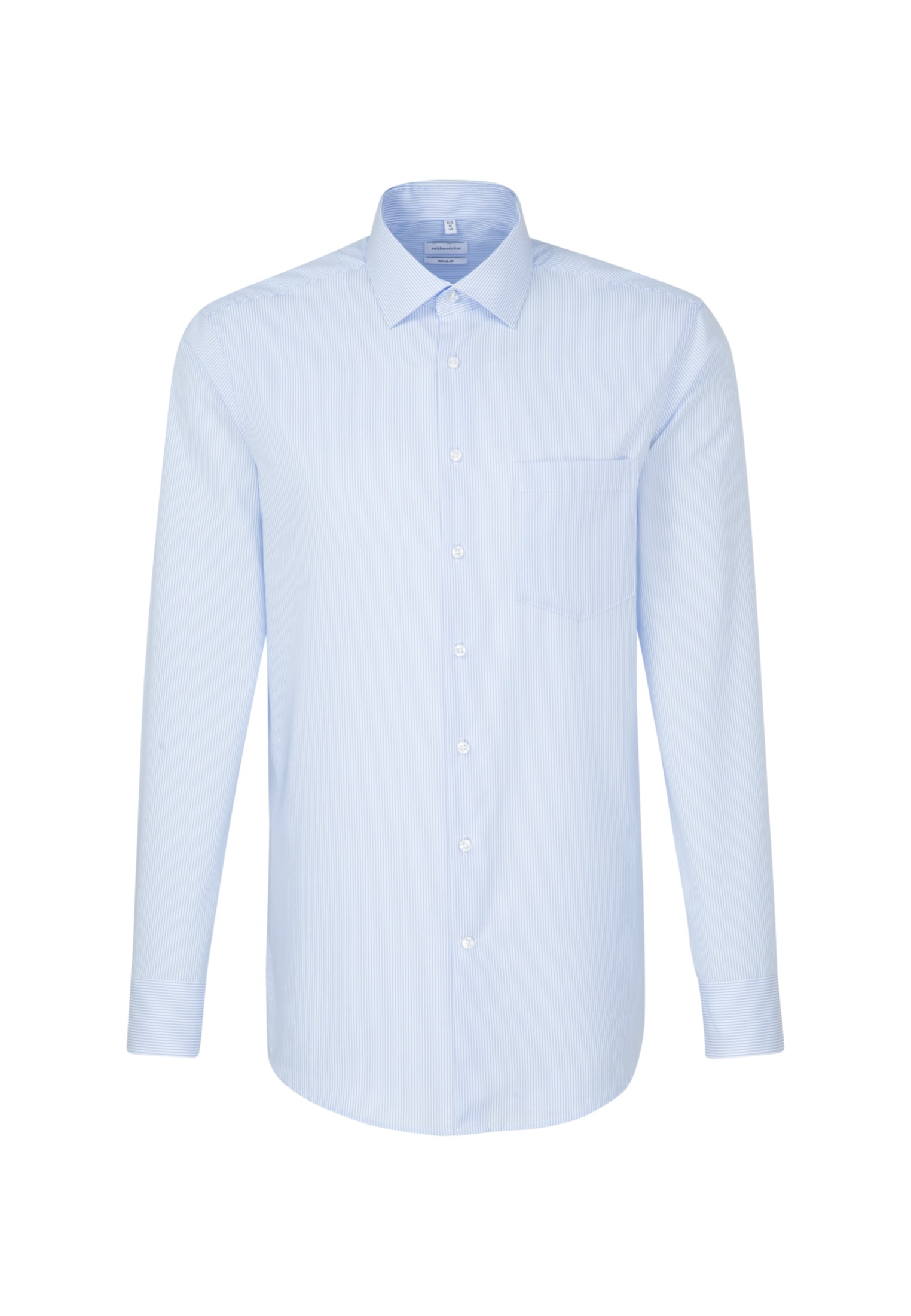 seidensticker Businesshemd »Schwarze Rose« Regular 1/1 Kentkragen Gestreift