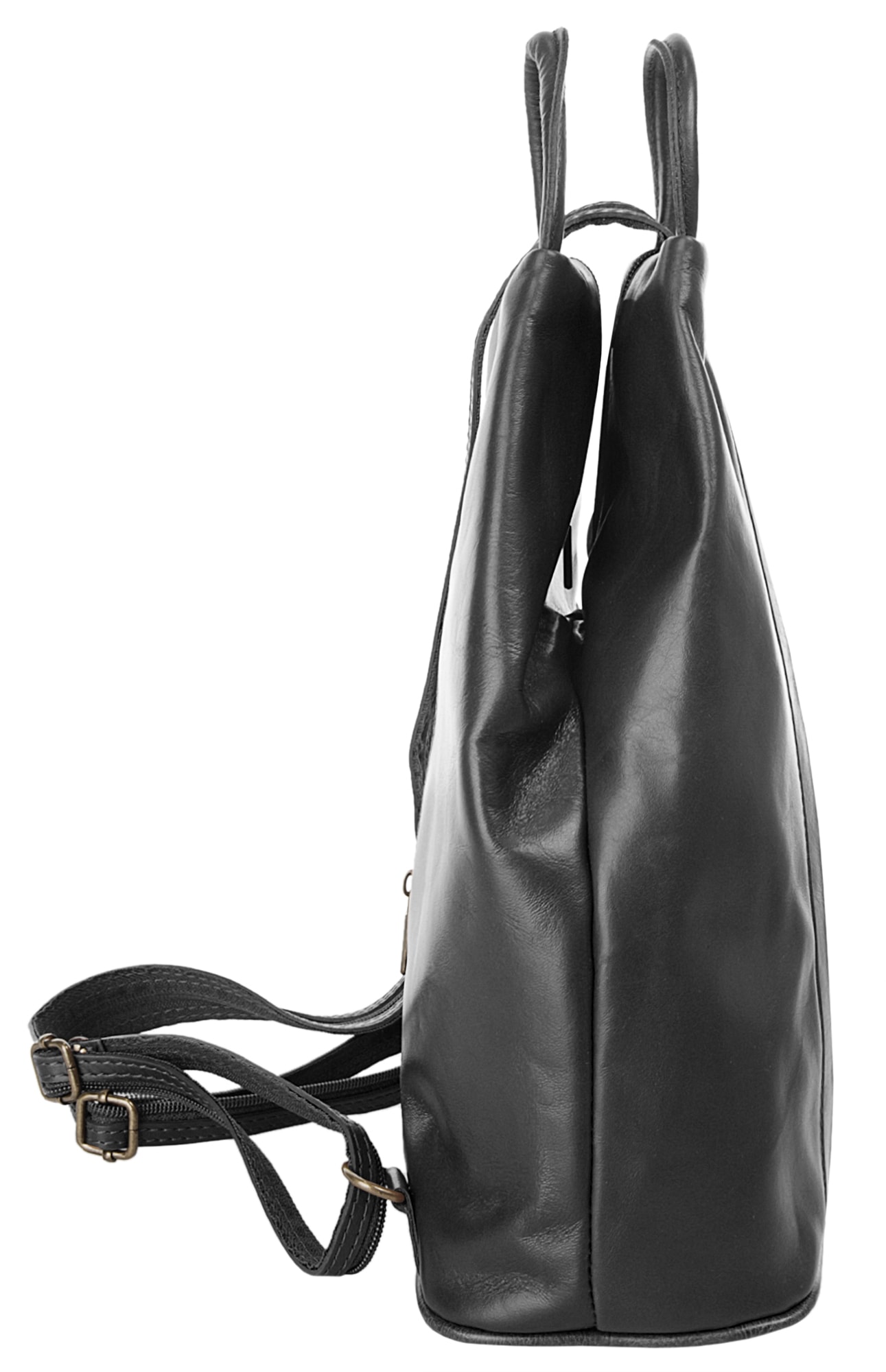 Samantha Look Cityrucksack, echt Leder, Made in Italy