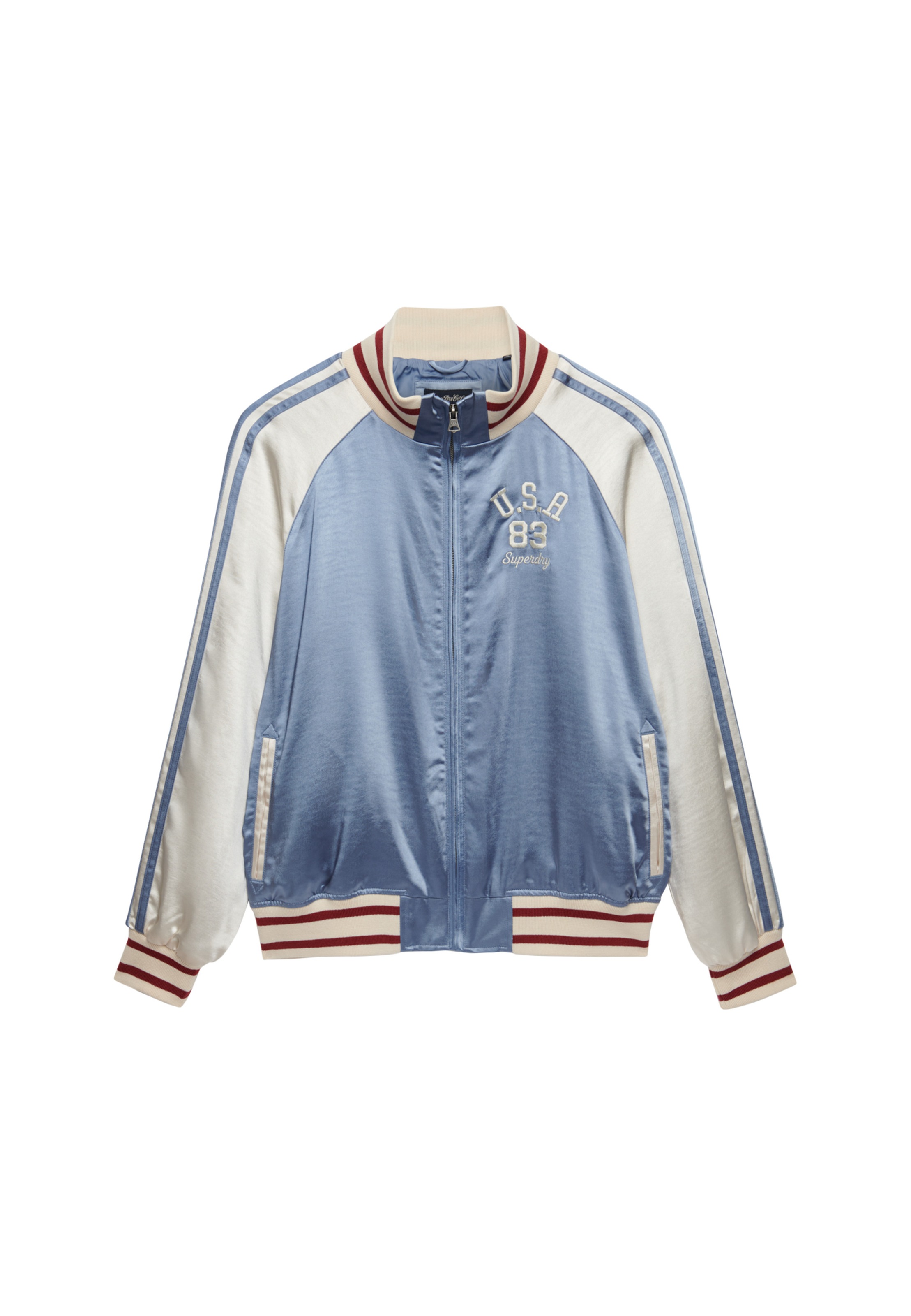 Superdry Blouson »SUIKA TRACK JACKET« Kunstfaser, oversize
