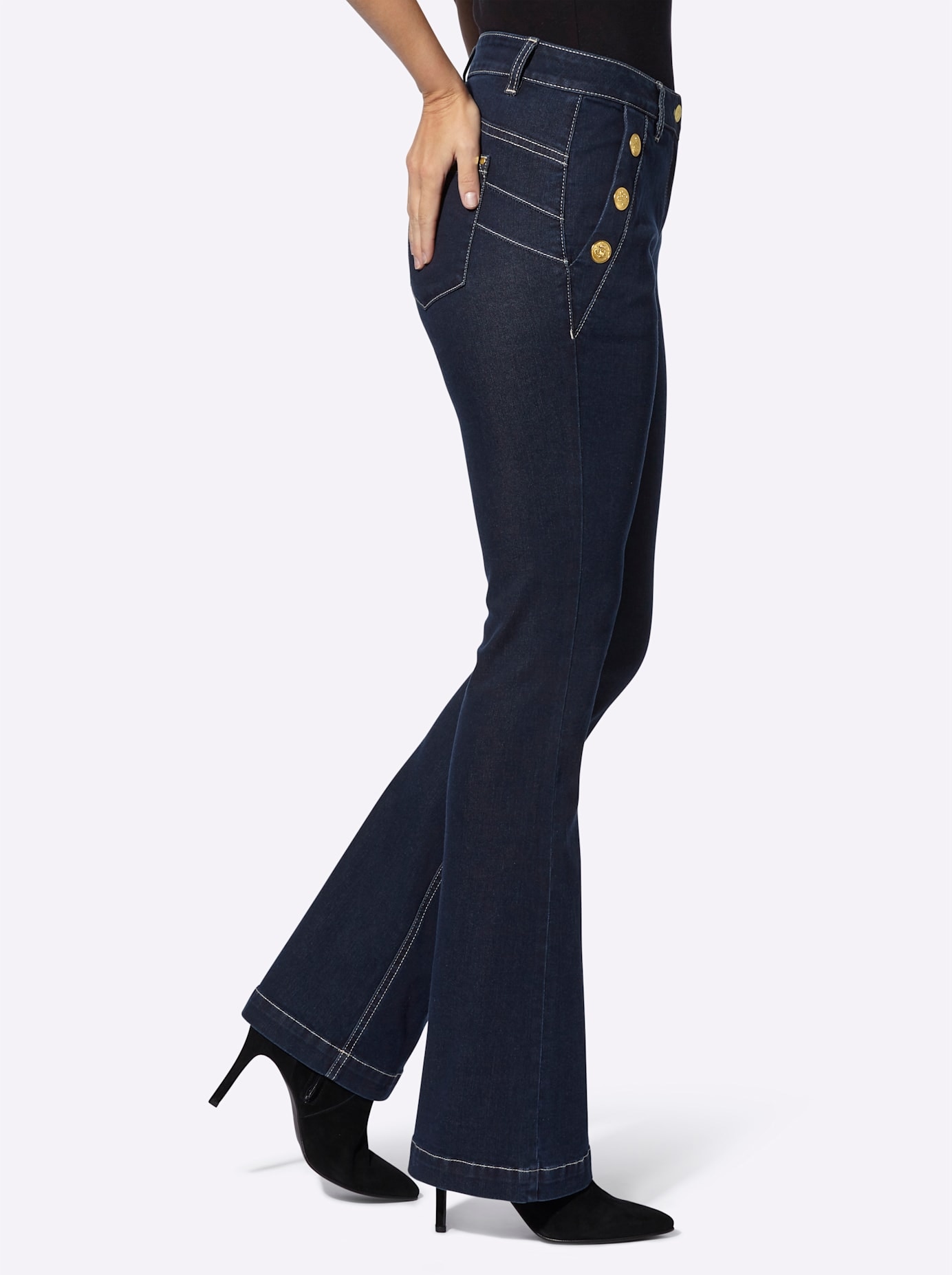 heine Push-up-Jeans, (1 tlg.)