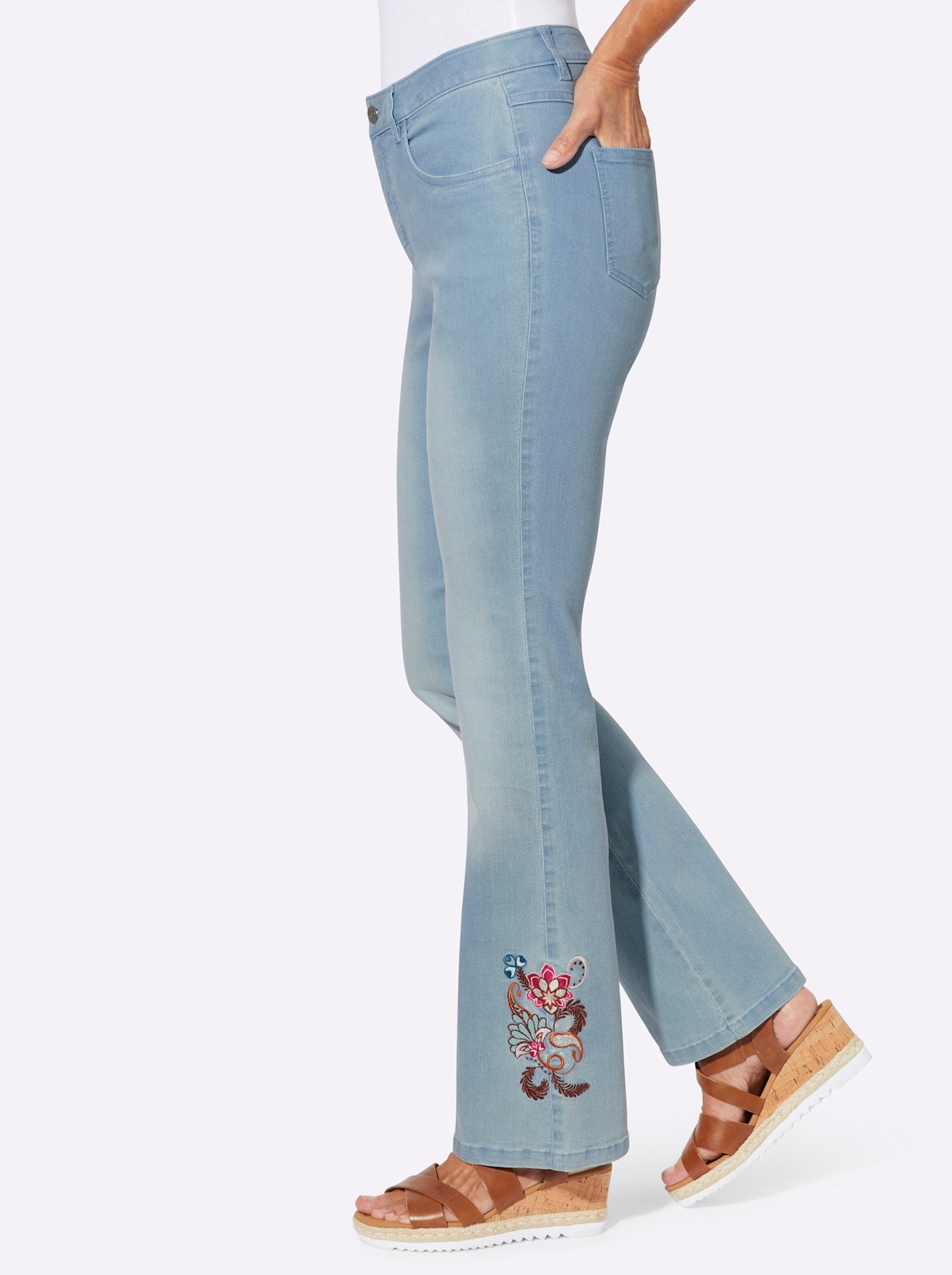 Classic Basics Bootcut-Jeans 1 tlg.