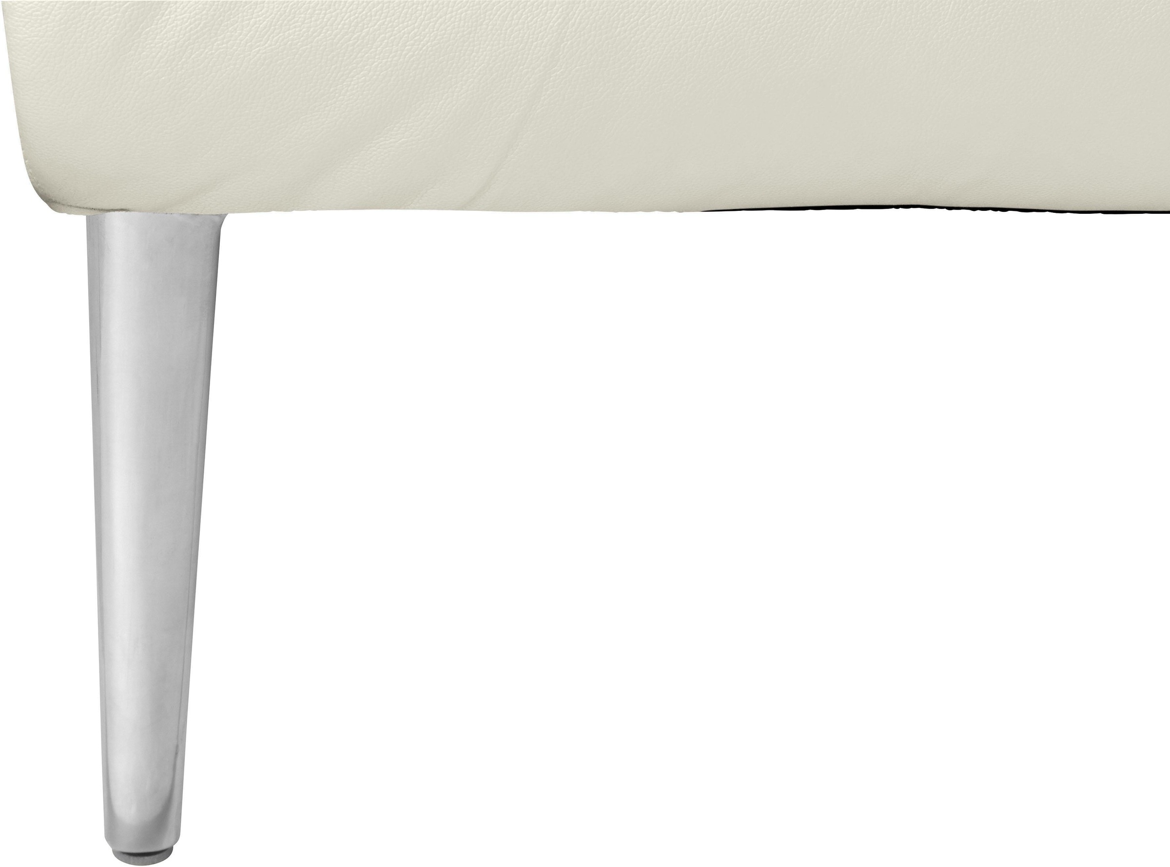 W.SCHILLIG Hocker »enjoy&MORE«, Füße Chrom glänzend, Breite 151 cm