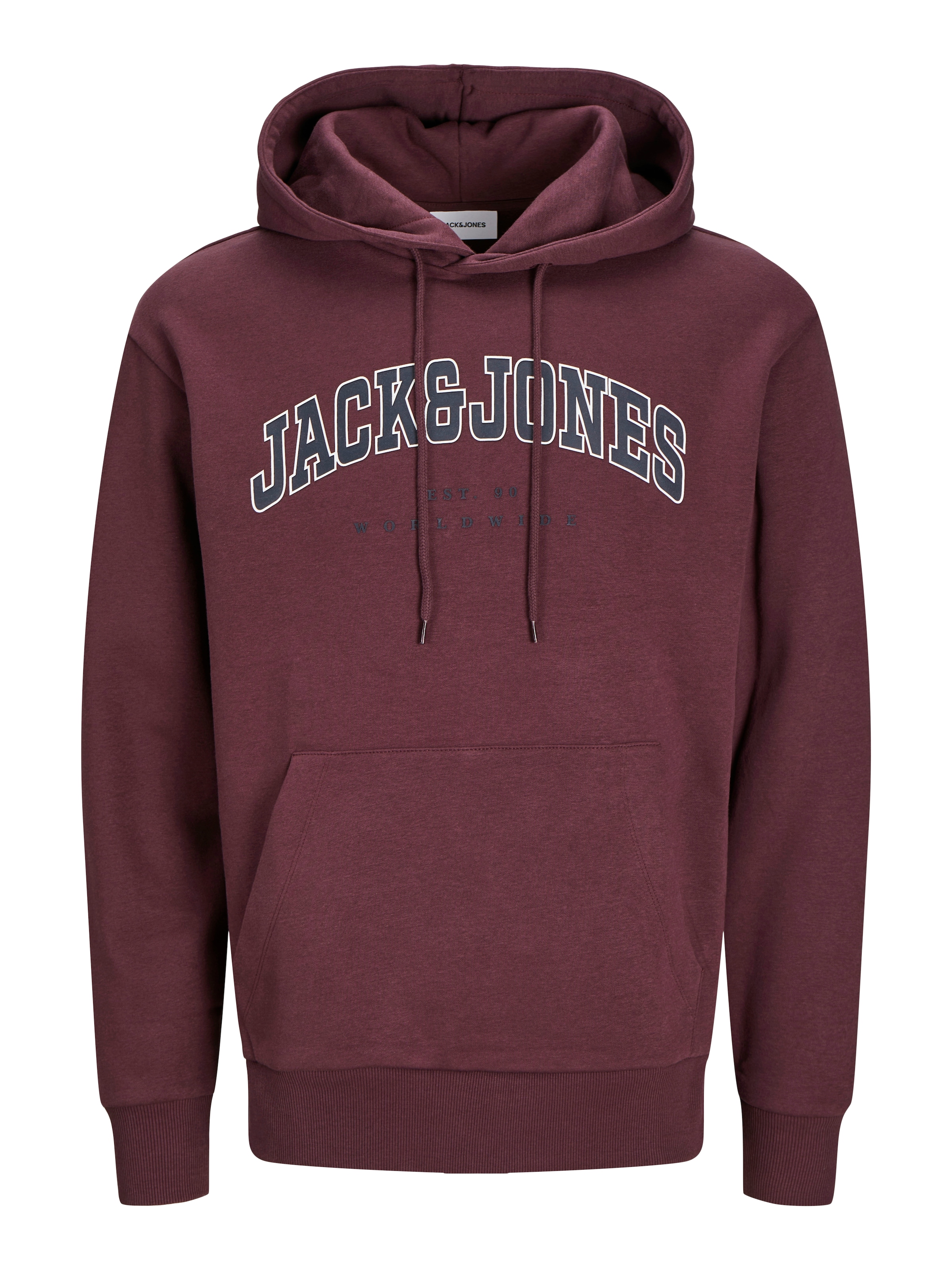 Jack & Jones Kapuzensweatshirt »JJECALEB VARSITY SWEAT HOOD NOOS«