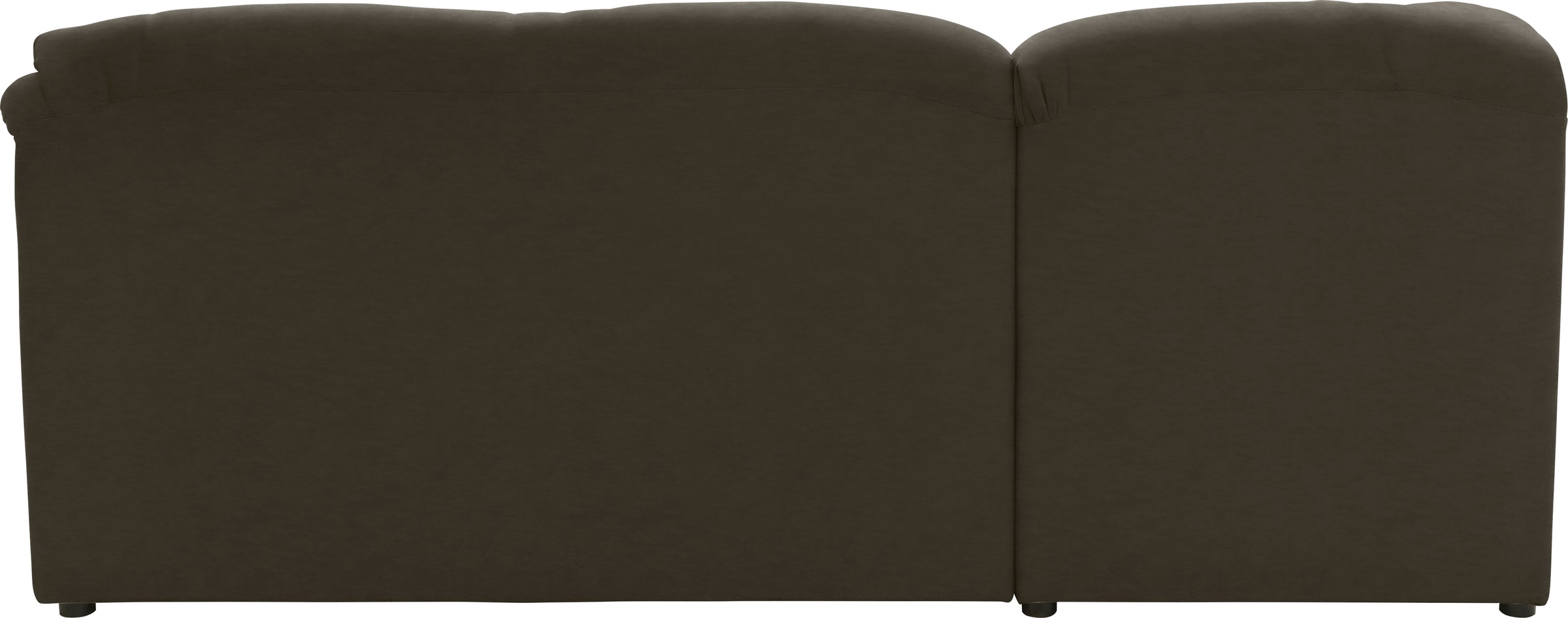DOMO collection Ecksofa »Faenza für kleine Räume, Stellmaße 232,176cm, komfortabel, L-Form«, mit Ottomane, zeitlos, elegante Armlehnen, wahlweise mit Bettfunktion