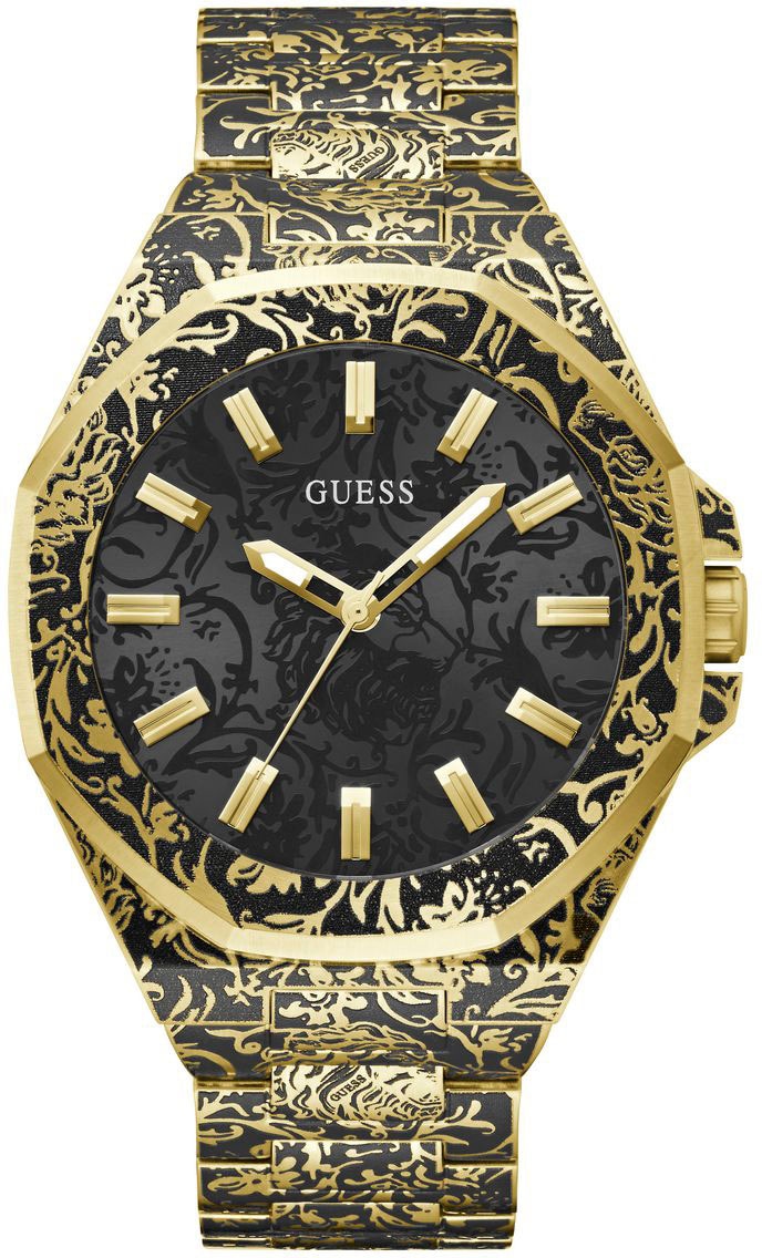 Guess Quarzuhr »ROAR«, Armbanduhr, Herrenuhr