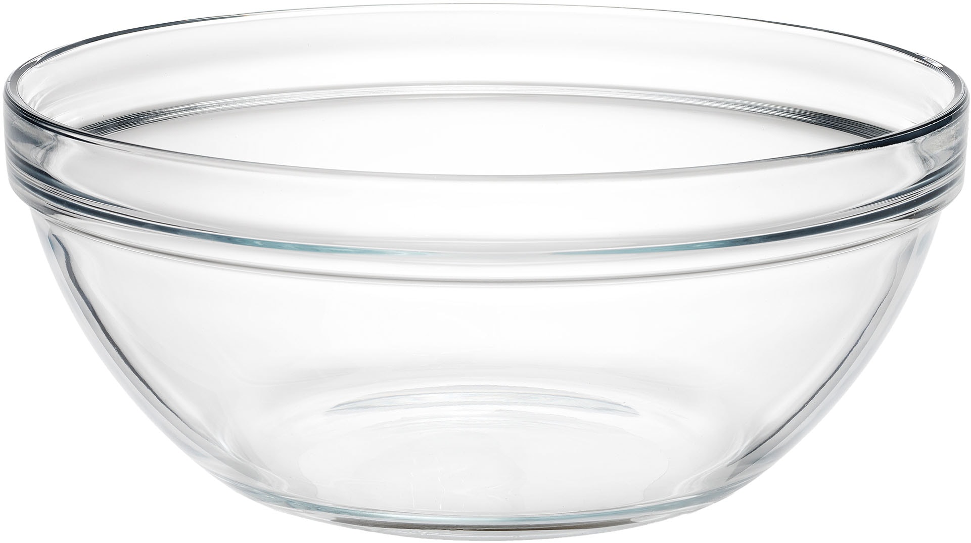 Pasabahce Schale »Chefs, 30 cm, 2 Stück« 2 aus Glas stapelbar, spülmaschinen- und mikrowellengeeignet