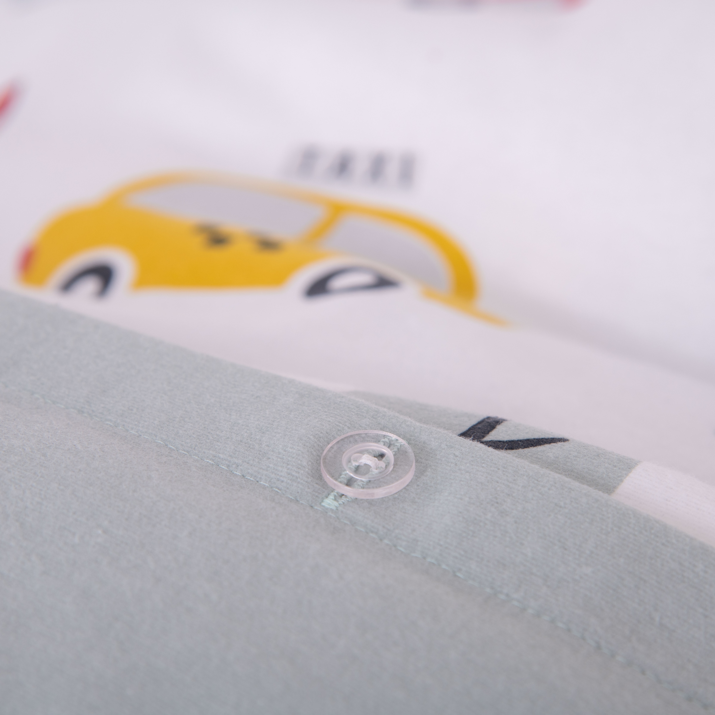 Baby Best Wendebettwäsche »babybest Fahrzeuge« 2 Stk. tlg. mit niedlichem Allover-Print