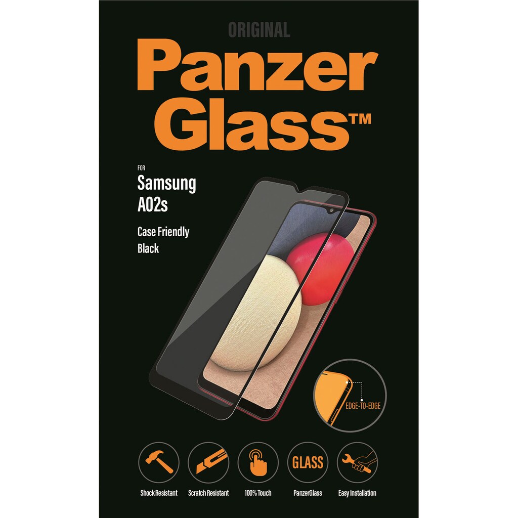 PanzerGlass Displayschutzglas »Samsung Galaxy A02s CF«, (1 St.)