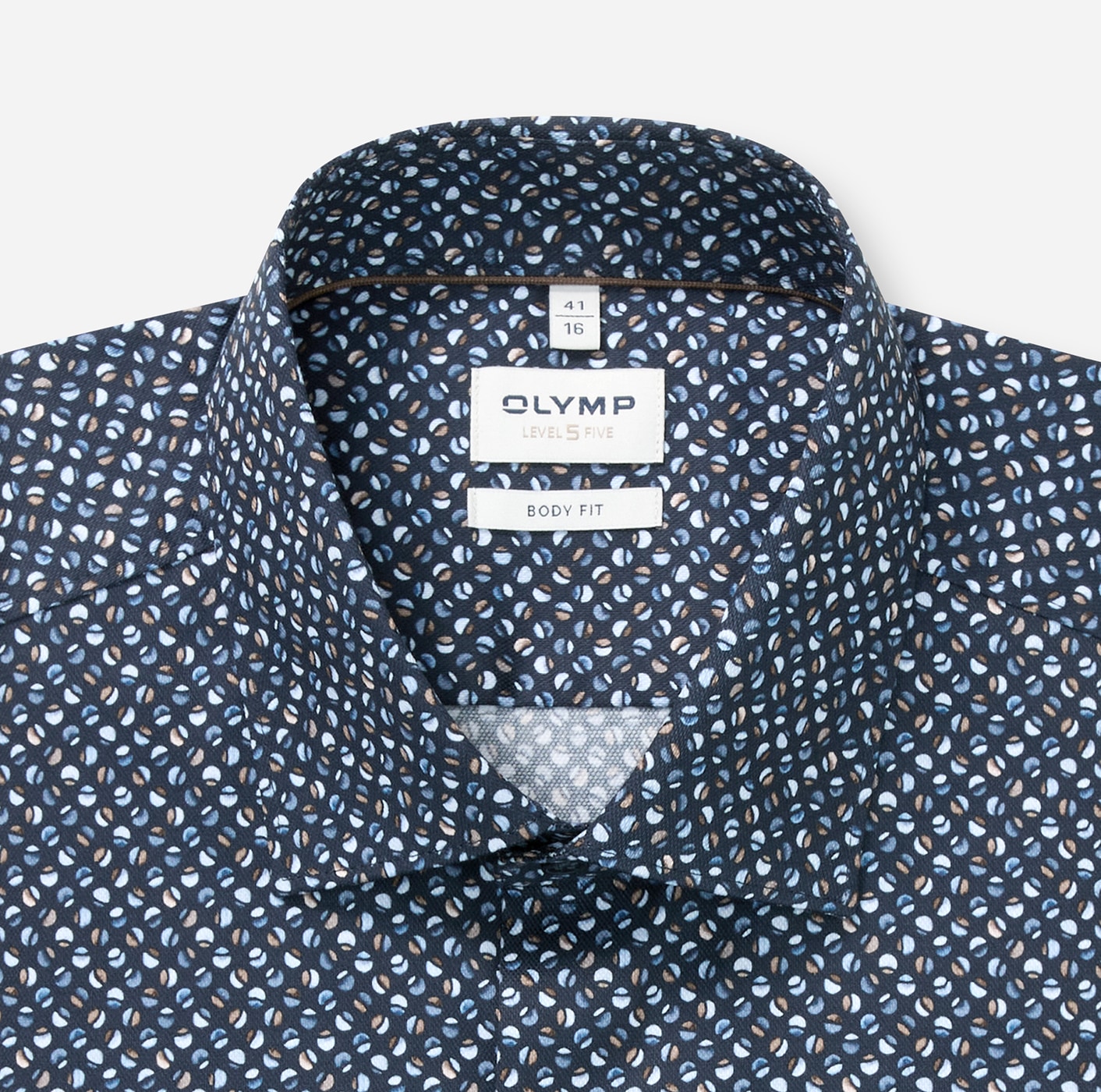 OLYMP Langarmhemd »Level Five« Businesshemd, body fit, Kentkragen, extra langer Arm