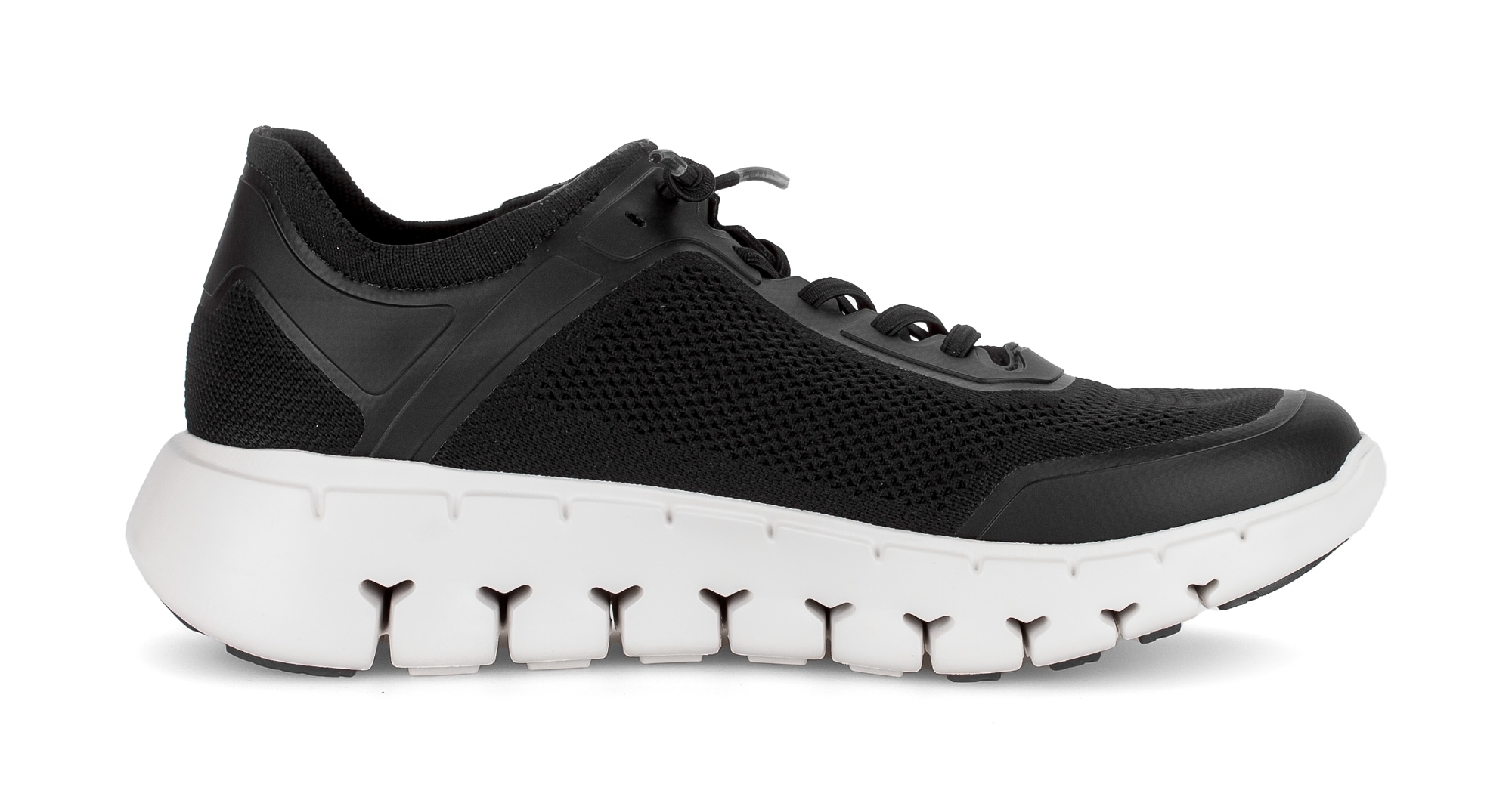 Gabor Slip-On Sneaker  Freizeitschuh, Halbschuh, Schnürer, mit elastischem Schnürsenkel