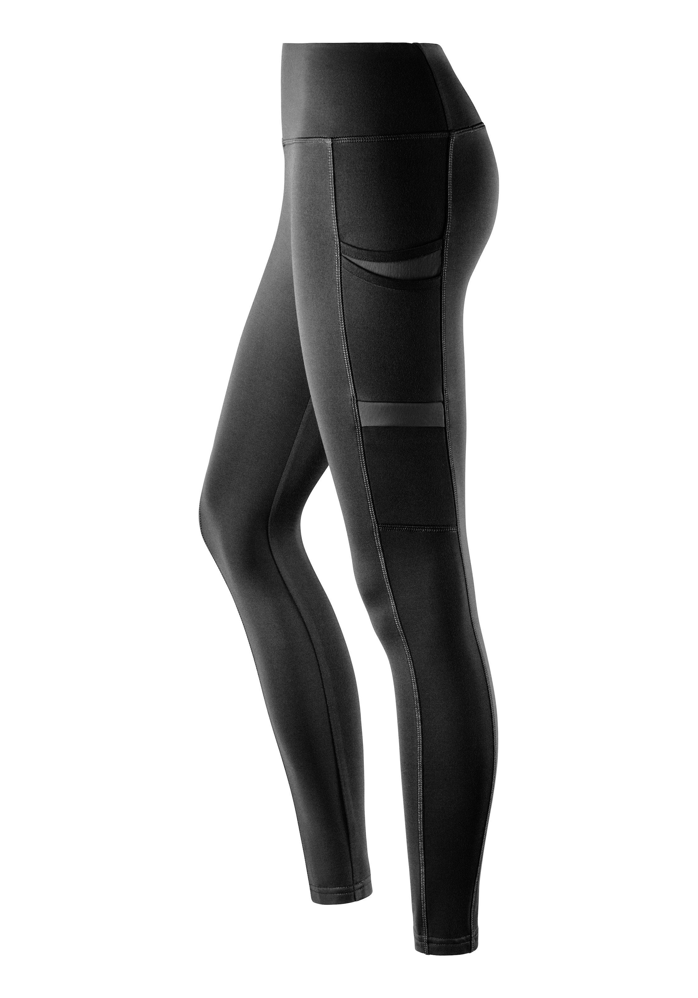 LASCANA ACTIVE Lauftights, Hybrid Leggings, Trekkinghose mit praktischen Taschen