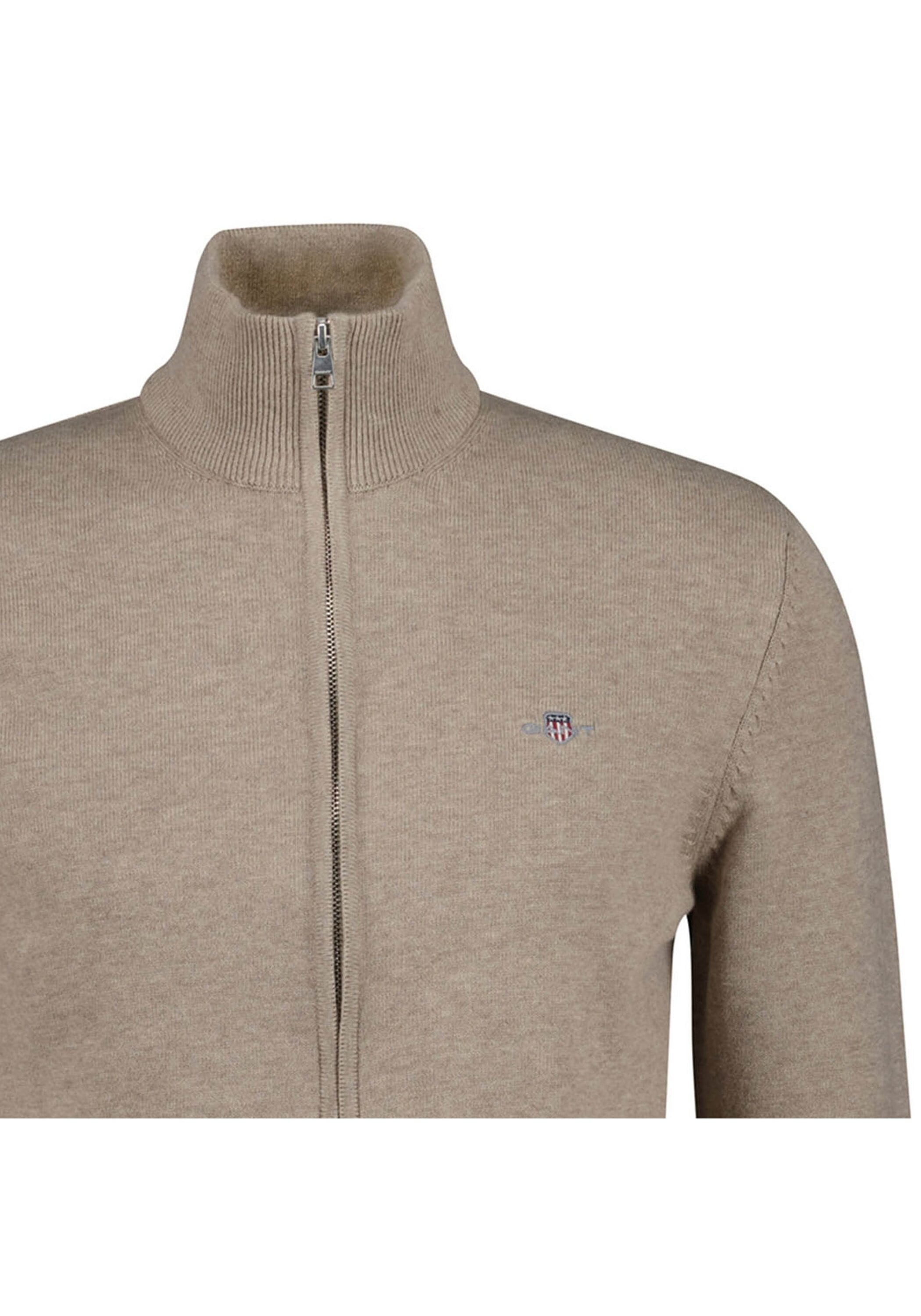 Gant Sweatshirt »Strickjacke CASUAL COTTON ZIP CARDIGAN«