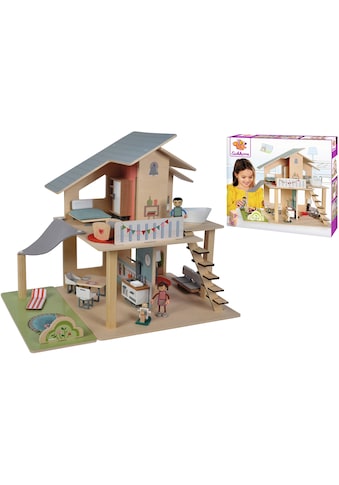 Eichhorn Puppenhaus, (25 tlg.), mit Möbeln und Spielfiguren kaufen