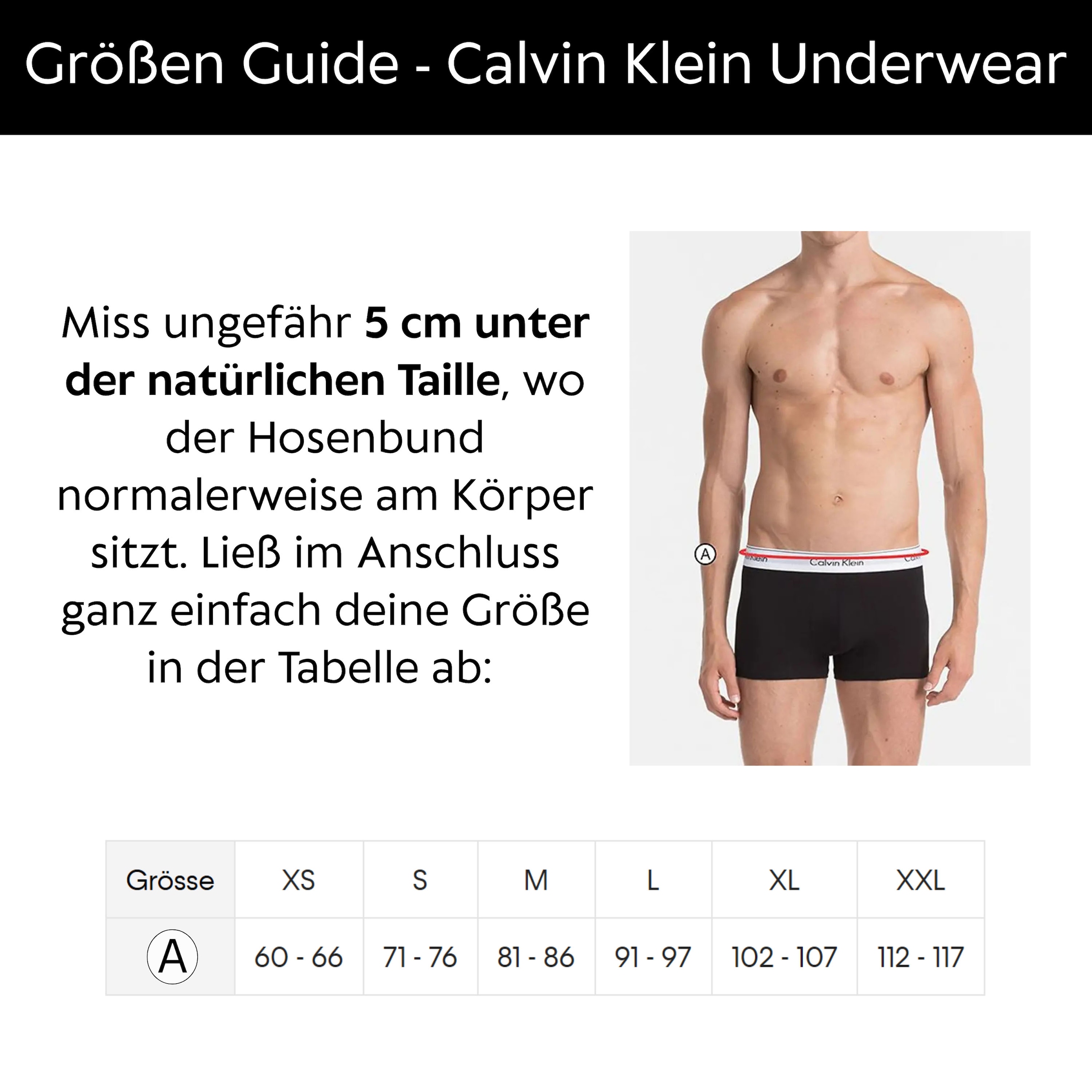 Calvin Klein Underwear Trunk »LOW RISE TRUNK 5PK« Packung, 5er-Pack, 5 Stk. Mit elastischem Bund