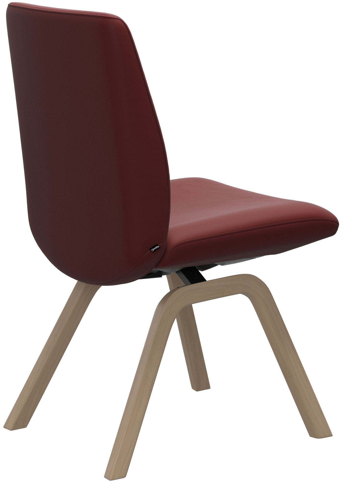 Stressless® Polsterstuhl »Laurel«, Leder PALOMA, Low Back, Größe L, mit schräggestellten Beinen in Eiche natur