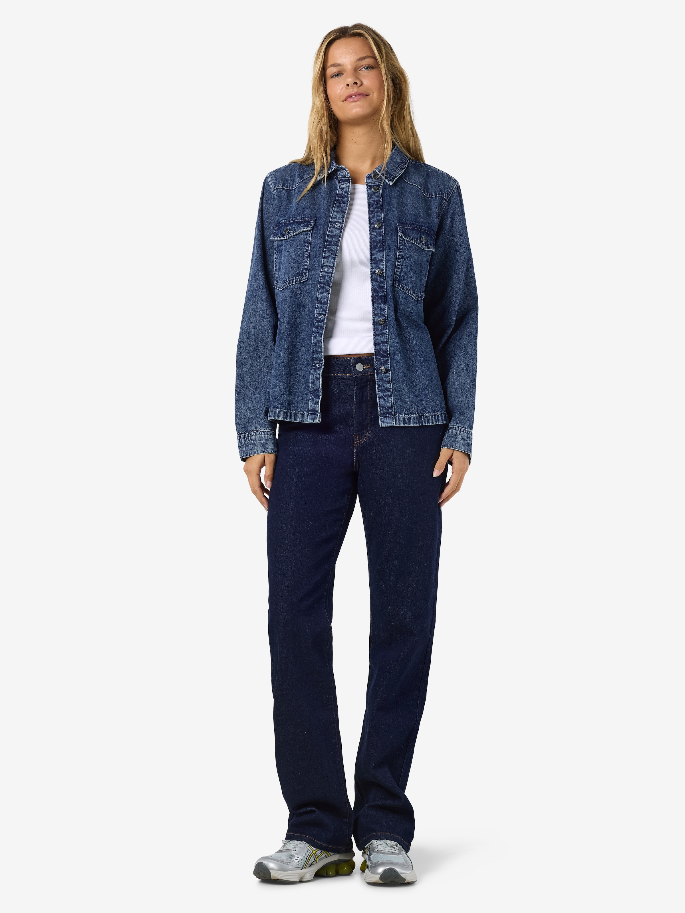 Noisy may Jeansbluse »NMNEW SIGNE L/S DENIM SHIRT VI002MB NOOS«