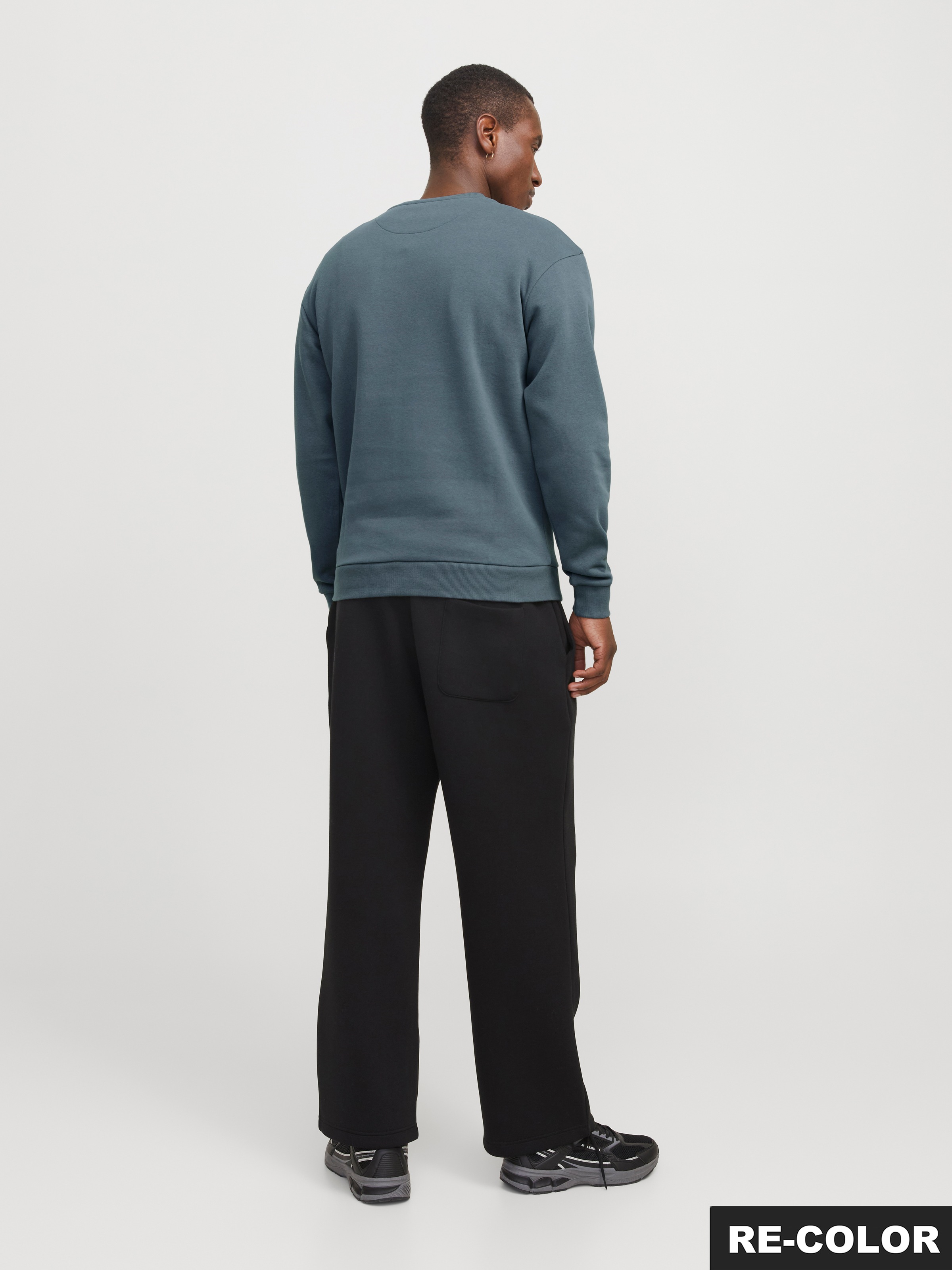 Jack & Jones Sweatshirt »JJEBRADLEY mit Rippbündchen für Alltag und Freizeit«, mit Rippbündchen