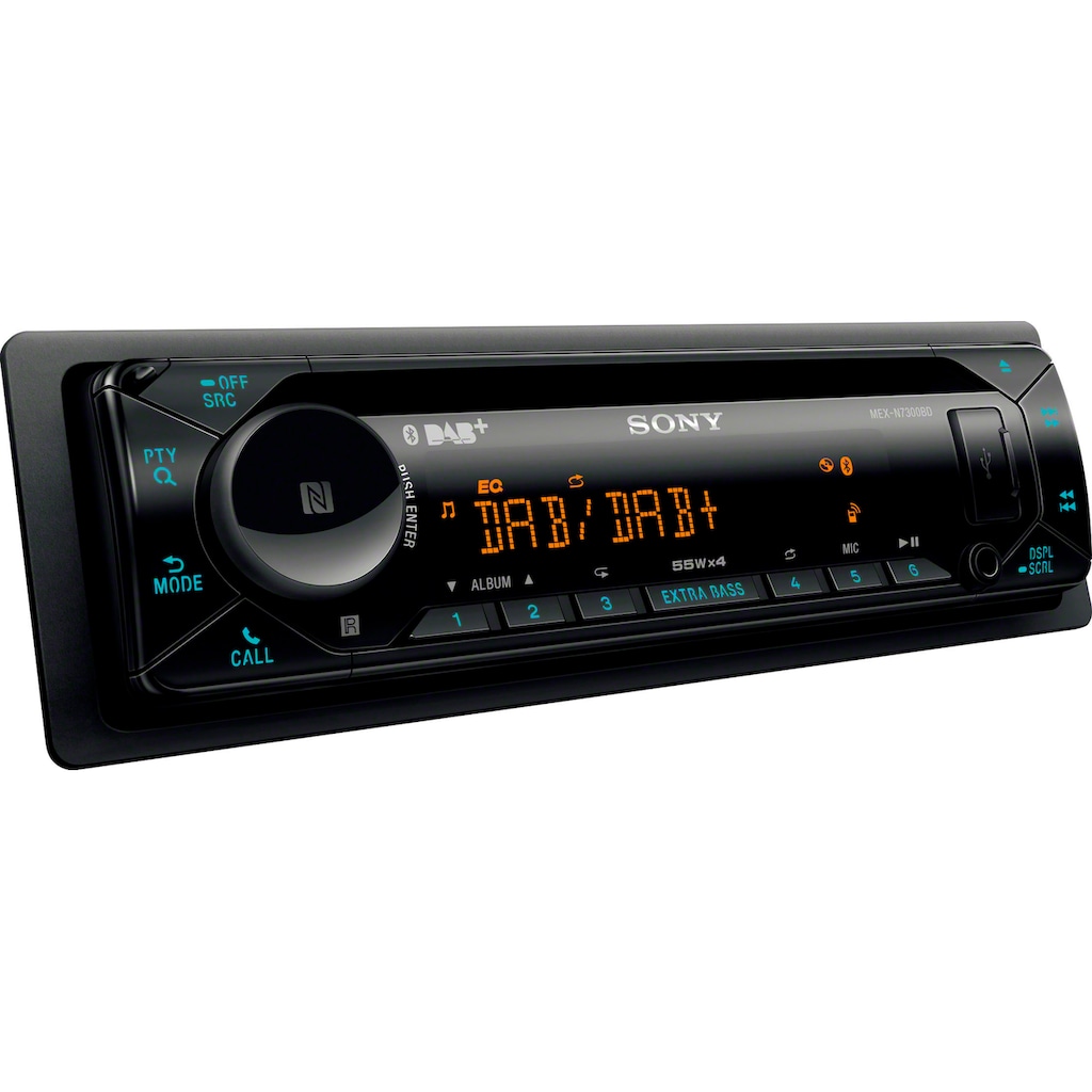 Sony Autoradio »MEXN7300KIT«, (Bluetooth Digitalradio (DAB+) 55 W)