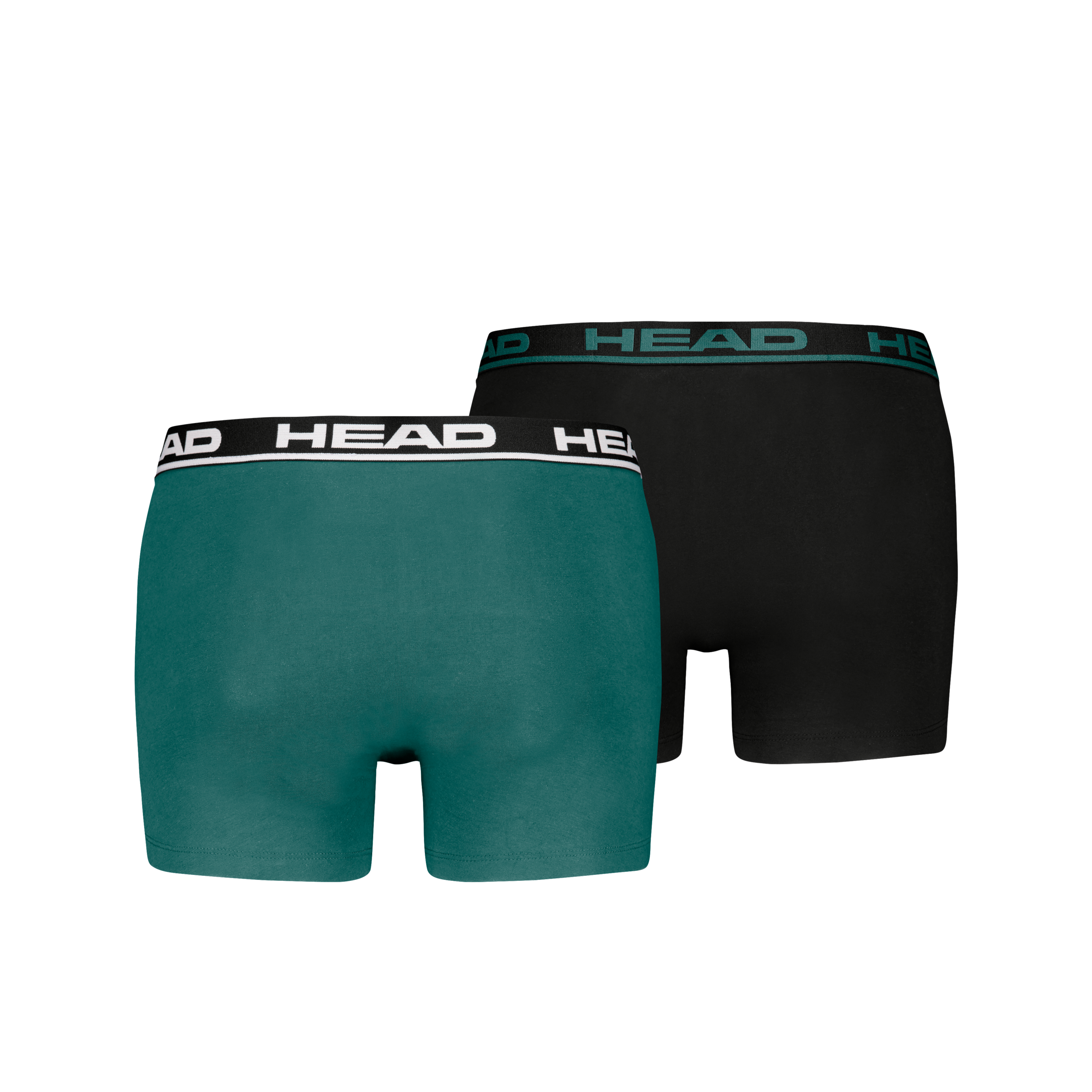 Head Boxershorts »HEAD BASIC BOXER 2P«, (2er Pack), mit elastischem Logobund