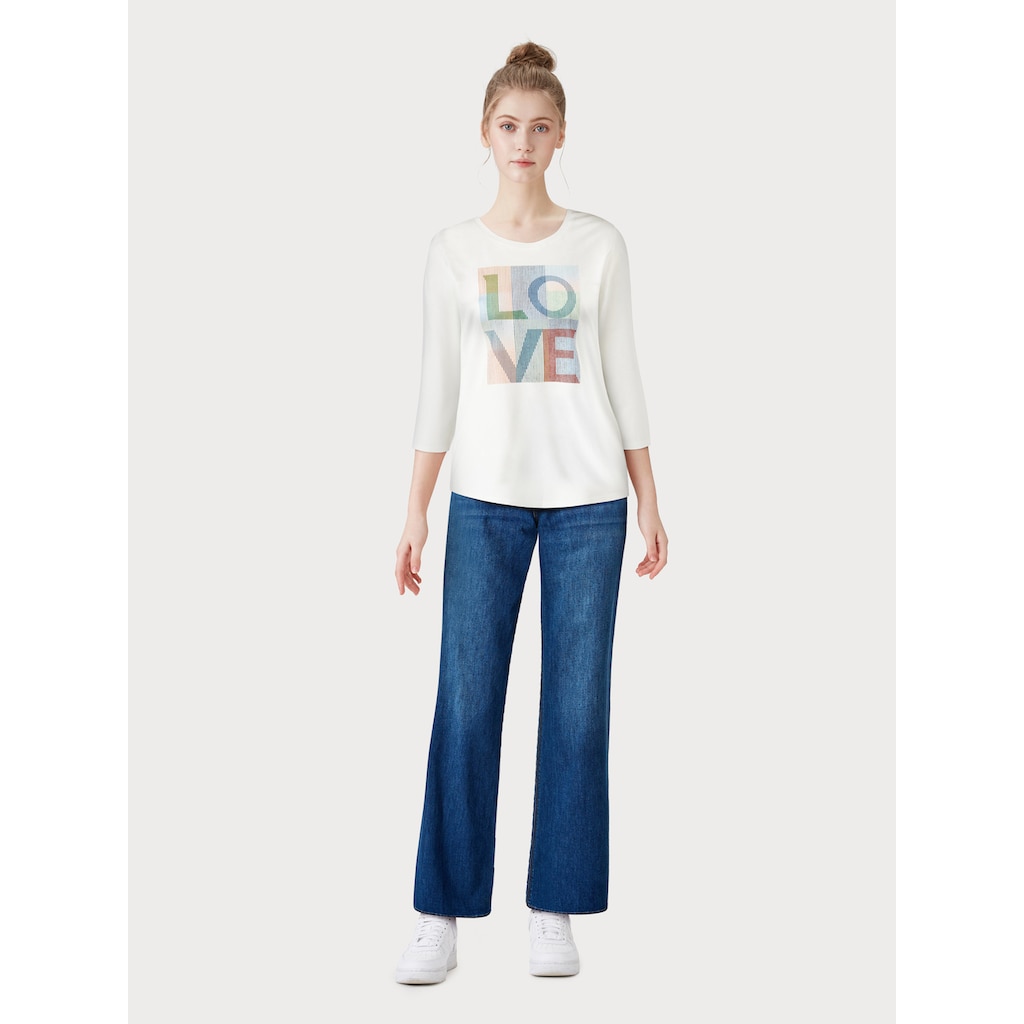 s.Oliver High-waist-Jeans, mit verlängerten Gürtelschlaufen