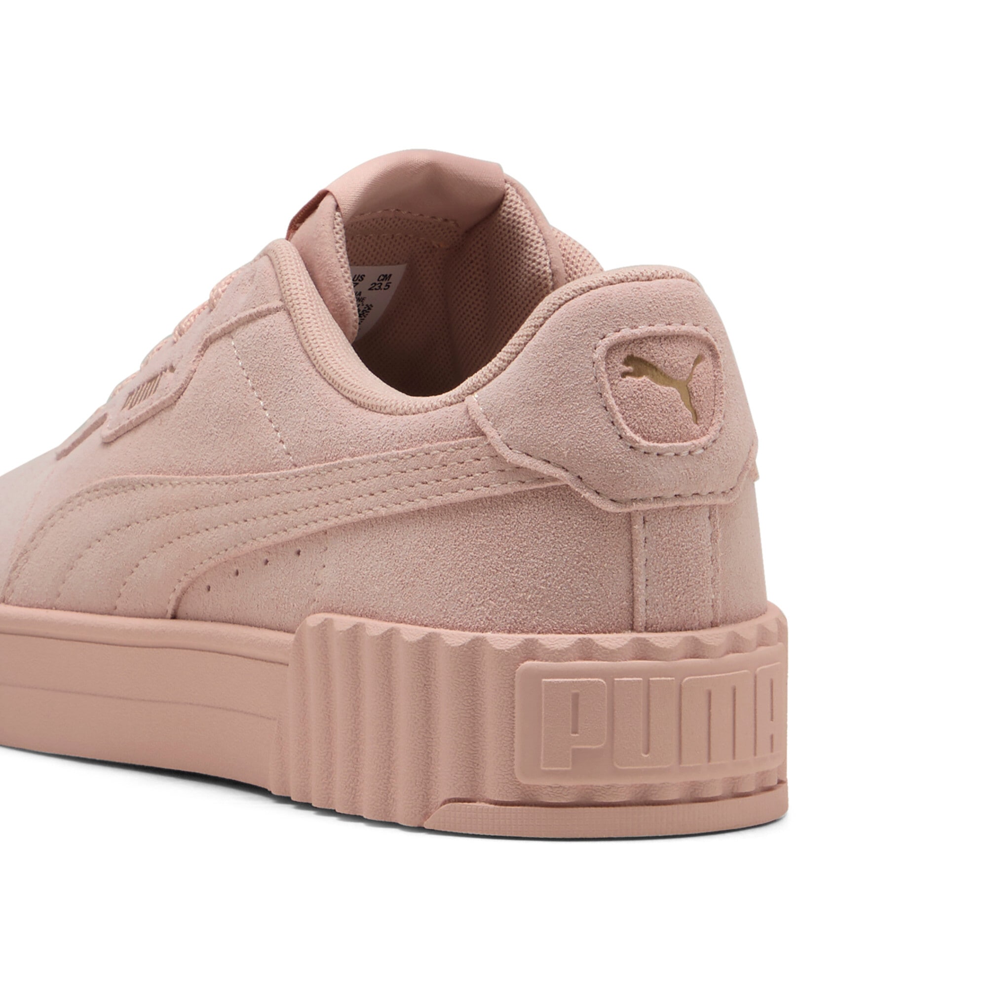 PUMA Sneaker »CARINA 30 SD«  aus Wildleder, mit SOFTFOAM+ Einlegesohle, mit Schnürung