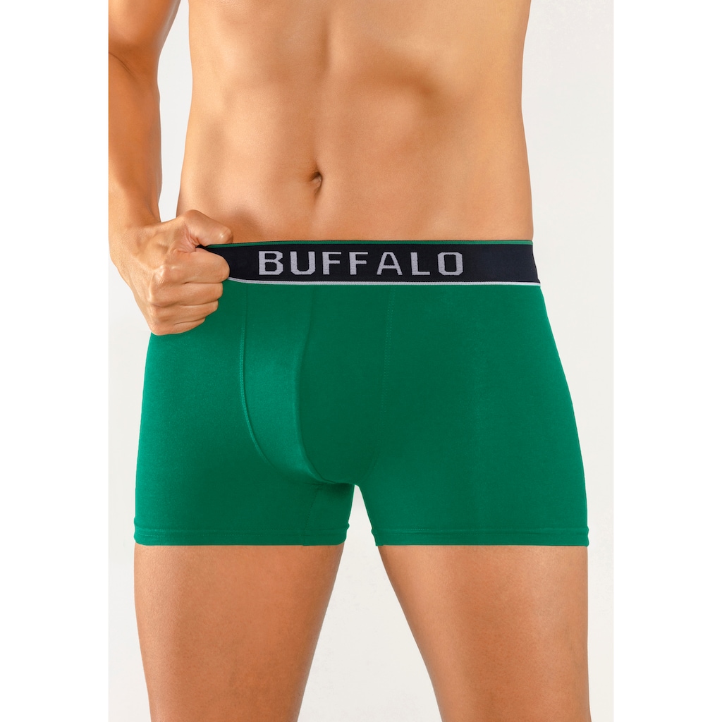 Buffalo Boxer »Boxershorts für Herren«, (Packung, 3 St.), aus Baumwoll-Mix