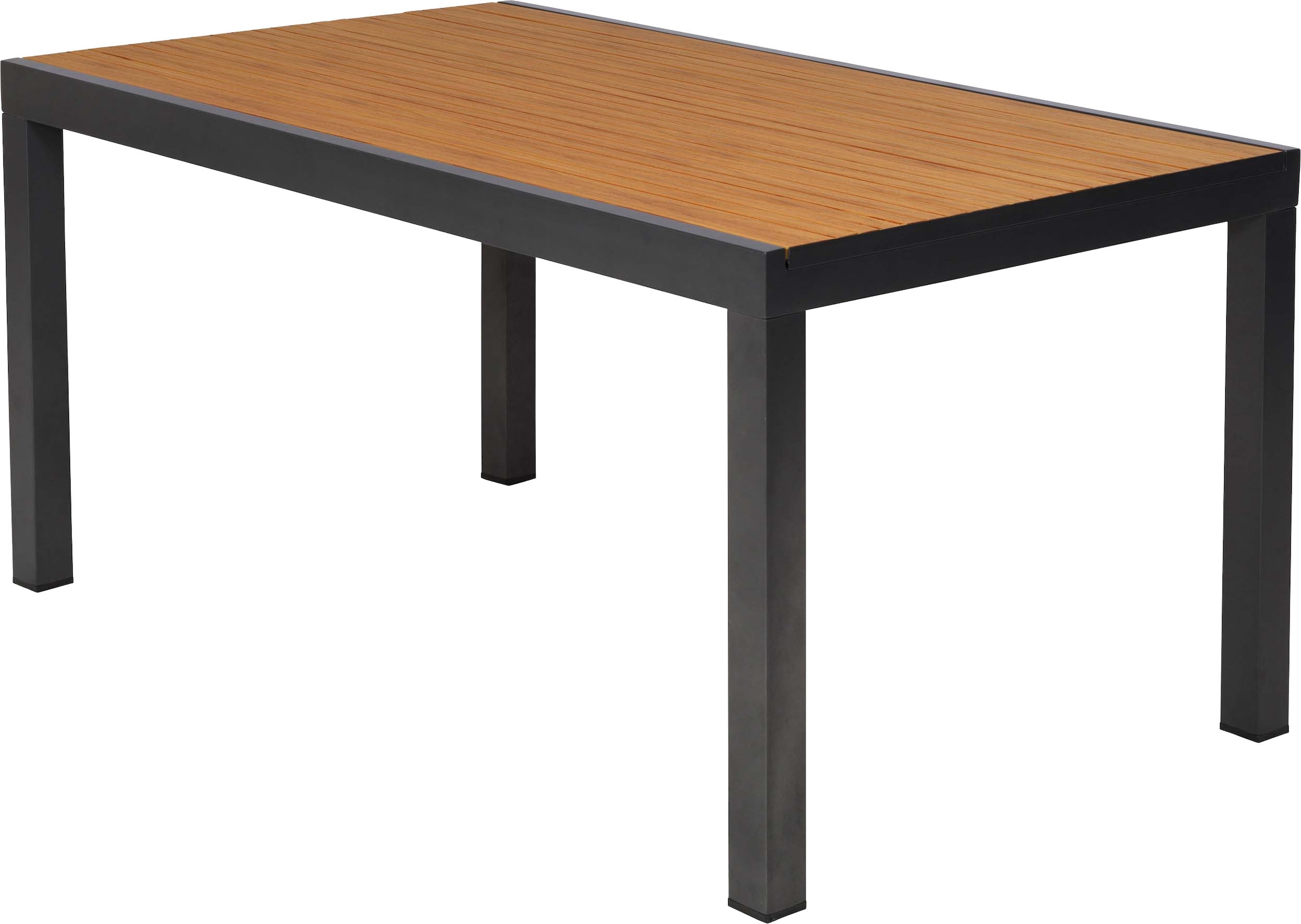 MERXX Garten-Essgruppe »Astros« Set, 5 tlg. inkl. 4 Stapelsessel, 1 Tisch