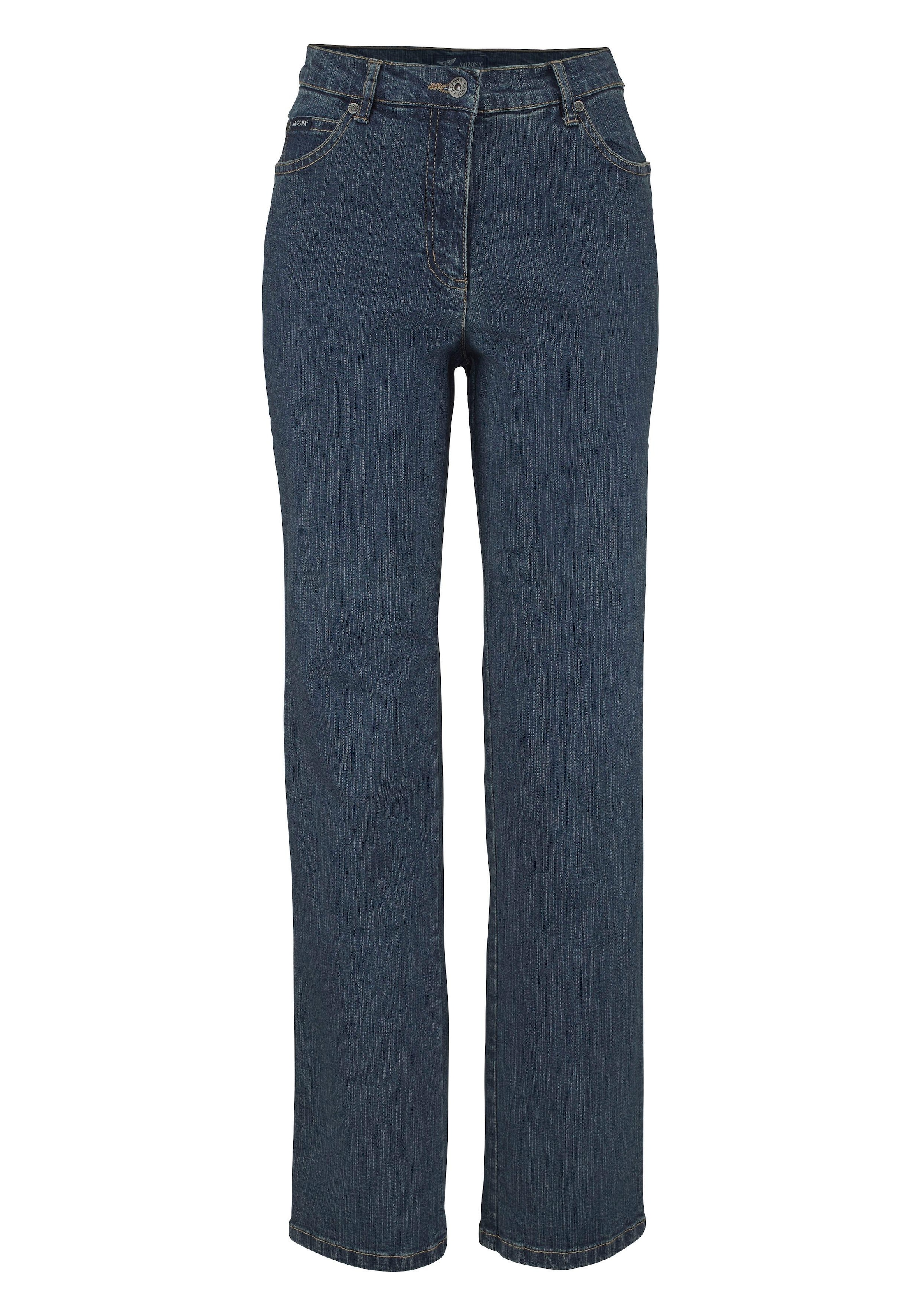 Arizona Gerade Jeans »Annett«, bequeme Passform, 5-Pocket-Style, hohe Taille