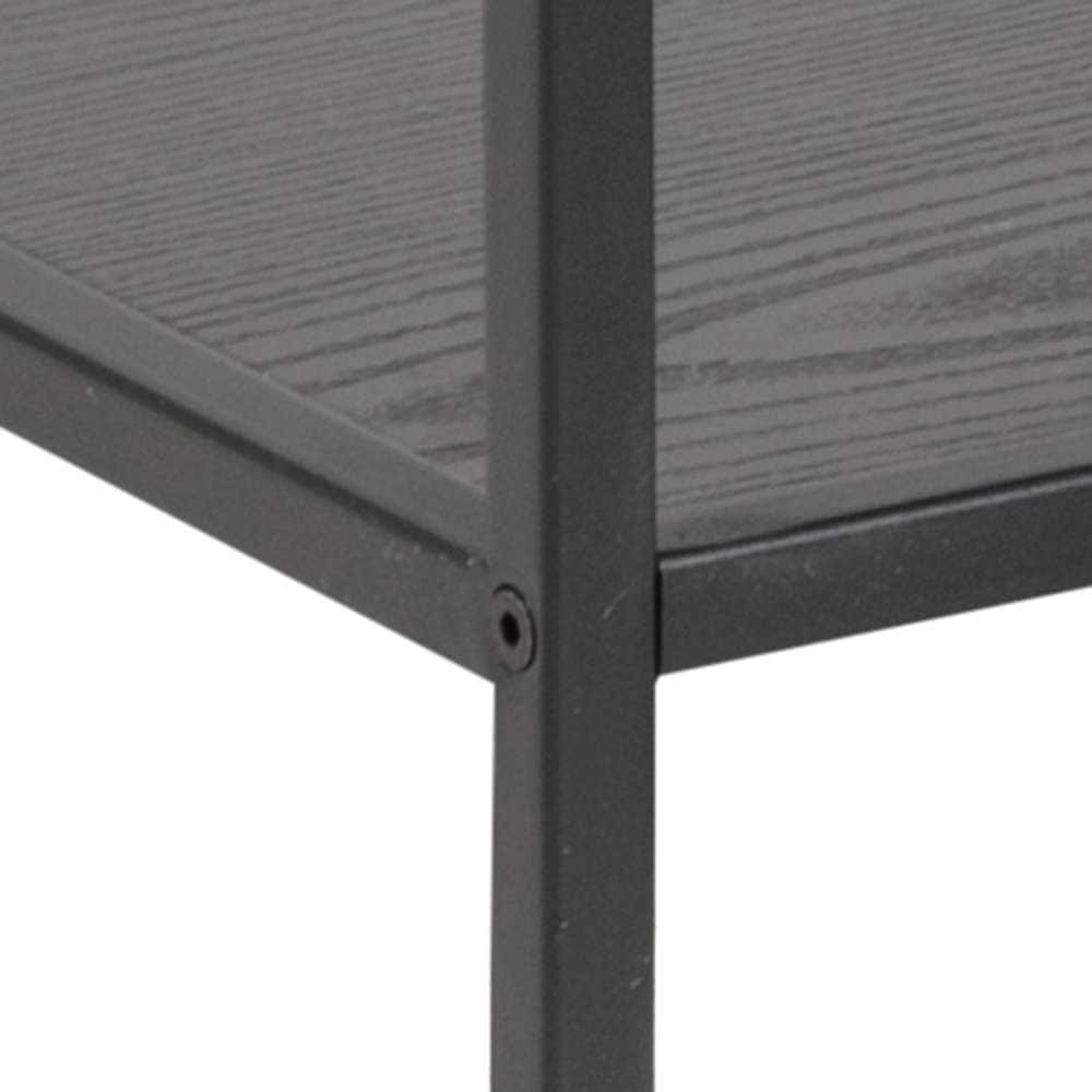 ACTONA GROUP Bücherregal »Seaford - Mehrzweckregal & Raumteiler, modern, Metall« 114x35x78 cm,  Asymmetrisch, stabil & viel Stauraum, zeitloses Design, 6 Regalböden