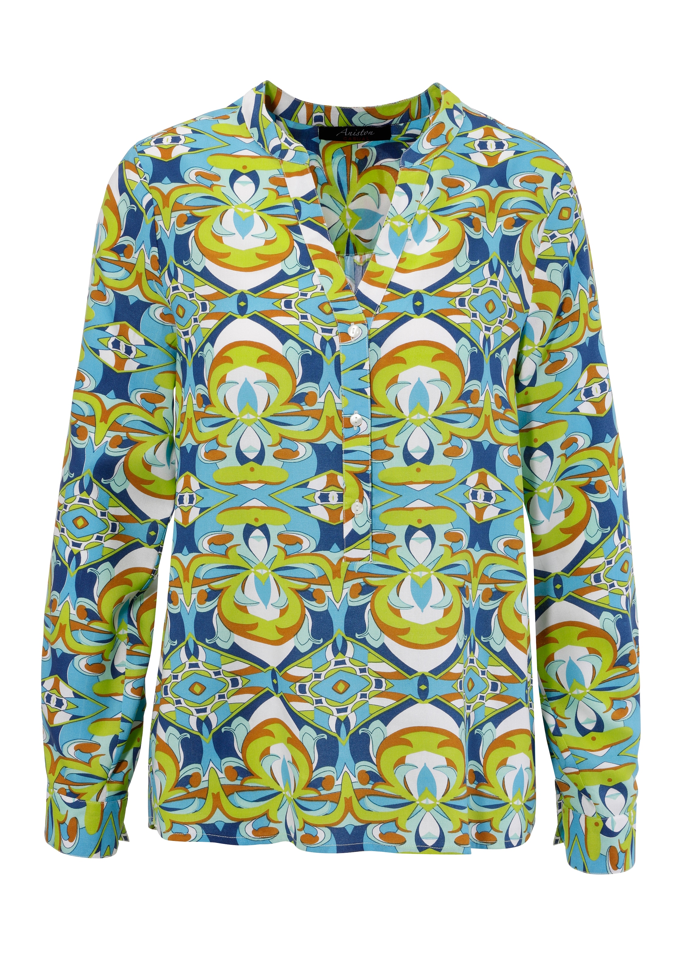 Aniston CASUAL Schlupfbluse, mit extravagantem, grafischen Druck