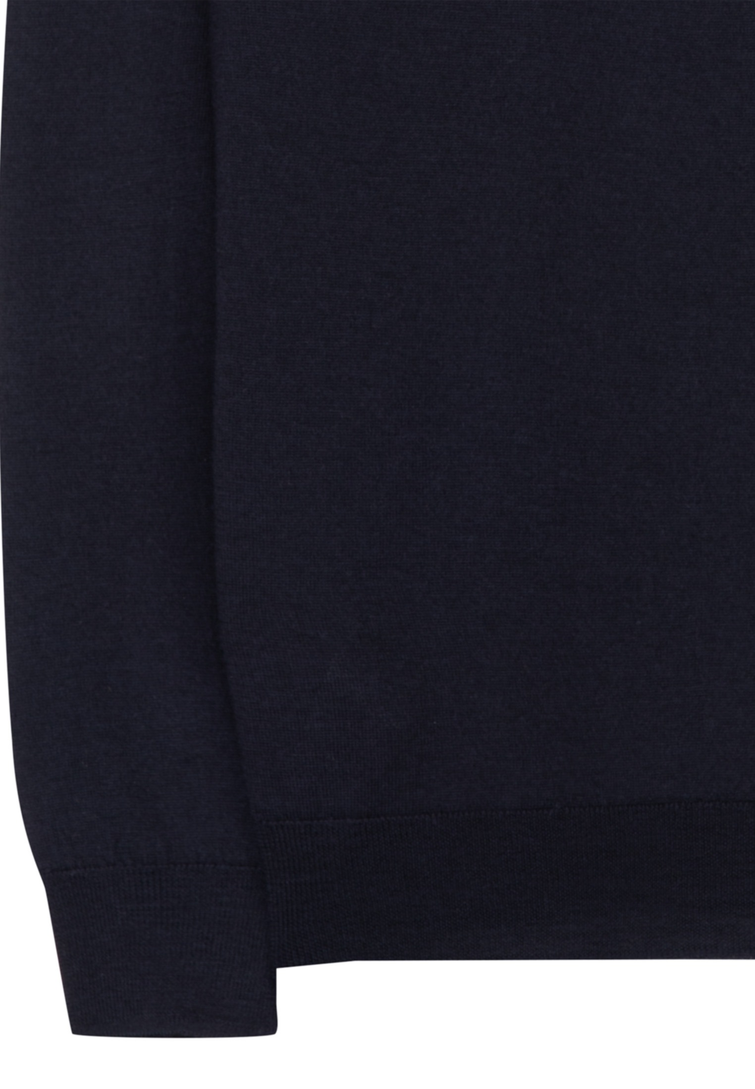 seidensticker Strickpullover »Schwarze Rose« 1/1 Rundhals Uni