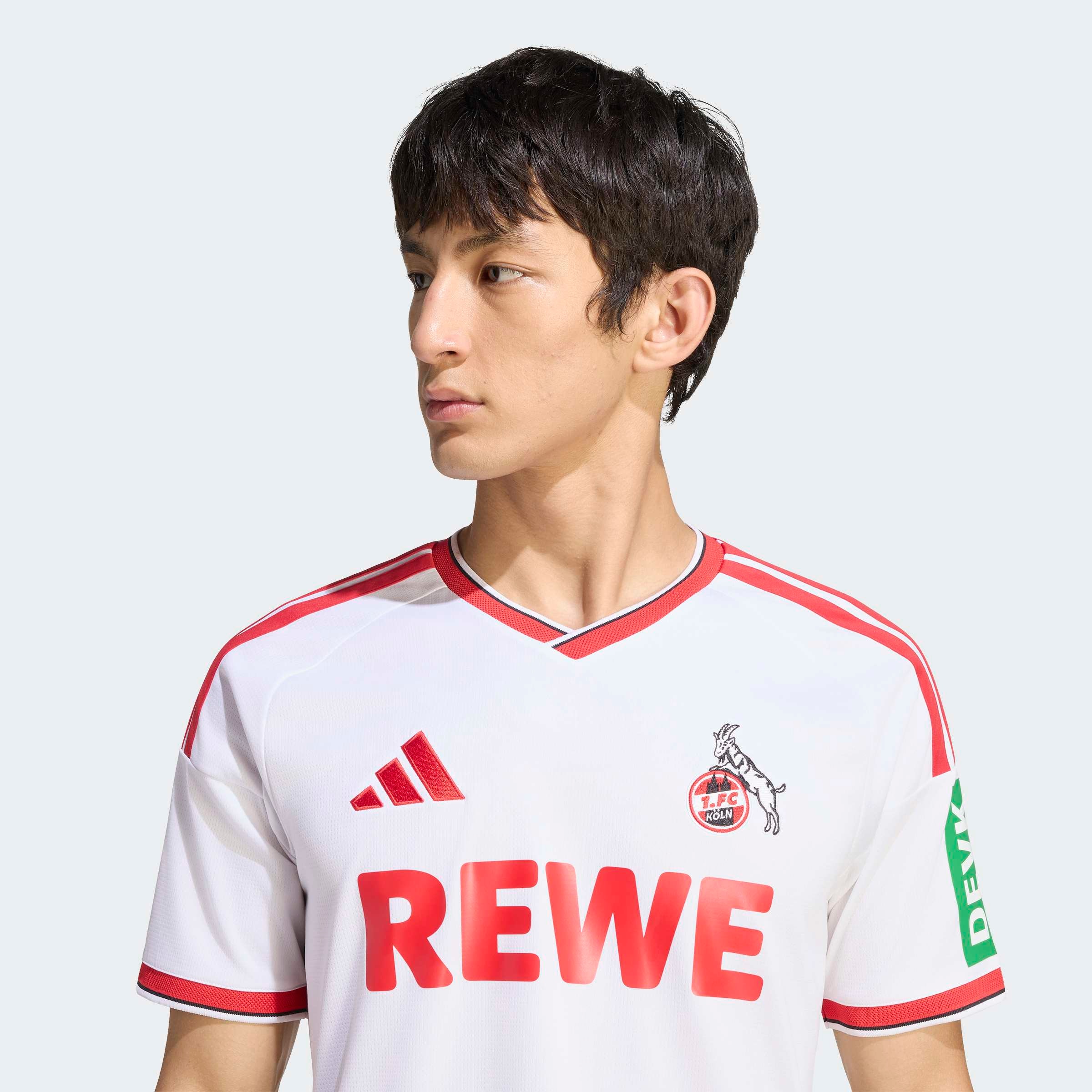 adidas Performance Fußballtrikot »1. FC KÖLN 26/27 HEIMTRIKOT« mit Climacool®-Technologie, mit V-Ausschnitt, mit Thermodruck-Detail