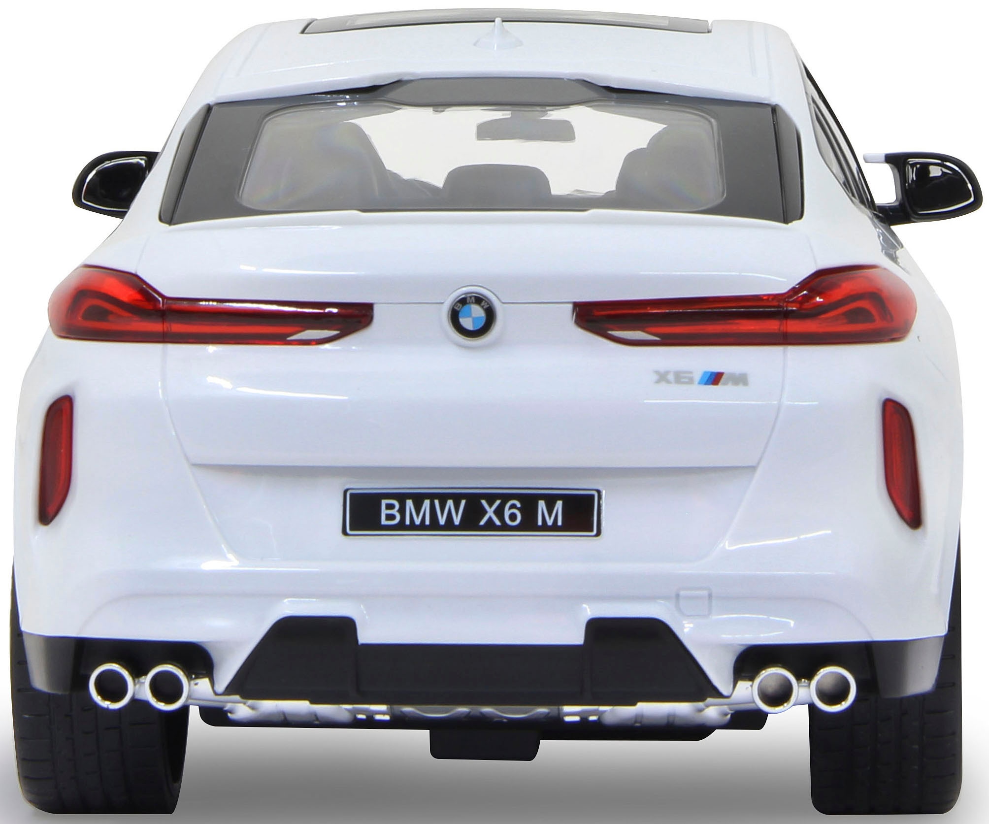 Jamara RC-Auto »Deluxe Cars, BMW X6 M 1:14, weiß - 2,4 GHz« mit LED-Lichtern