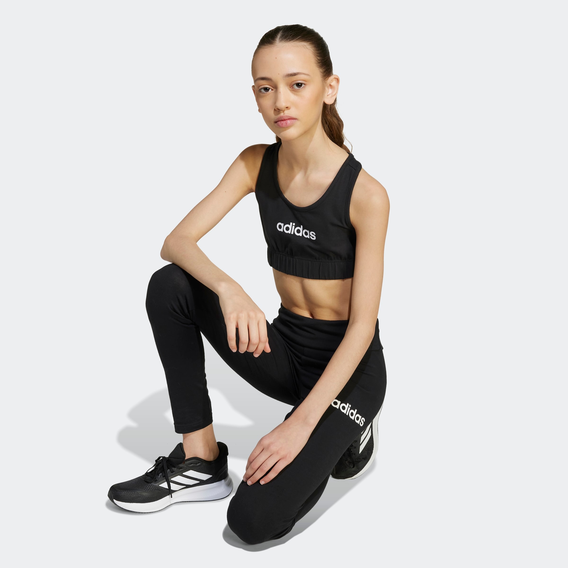 adidas Sportswear Sport-BH »JG LIN BRA TOP« 1 Stk. für Kinder, sportlicher Stil, sanfter Halt, Gummizug, pflegeleicht
